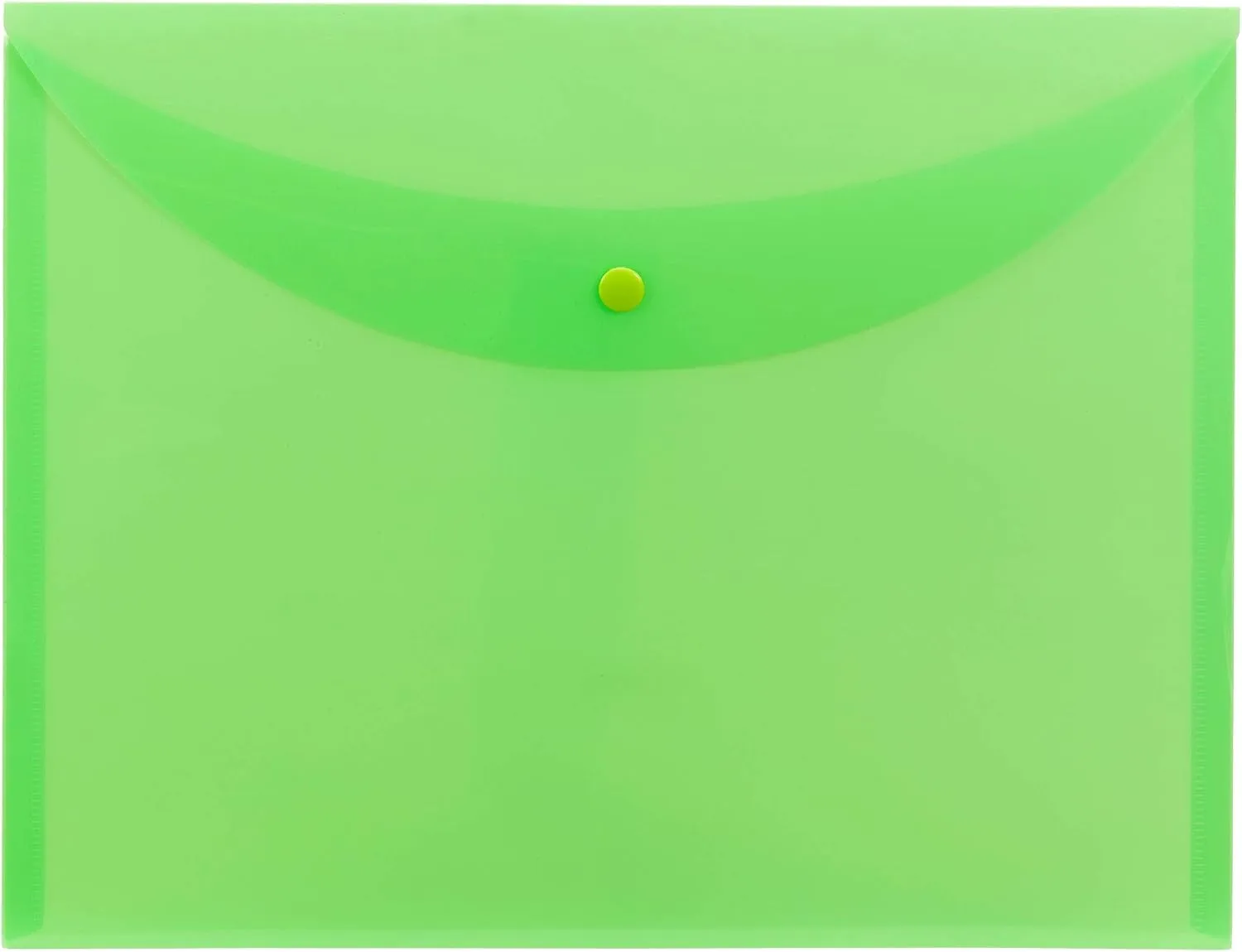 SMEAD Project Envelope, Letter Size, Top-Load, Polypropylene, Snap Closure, 10/Box