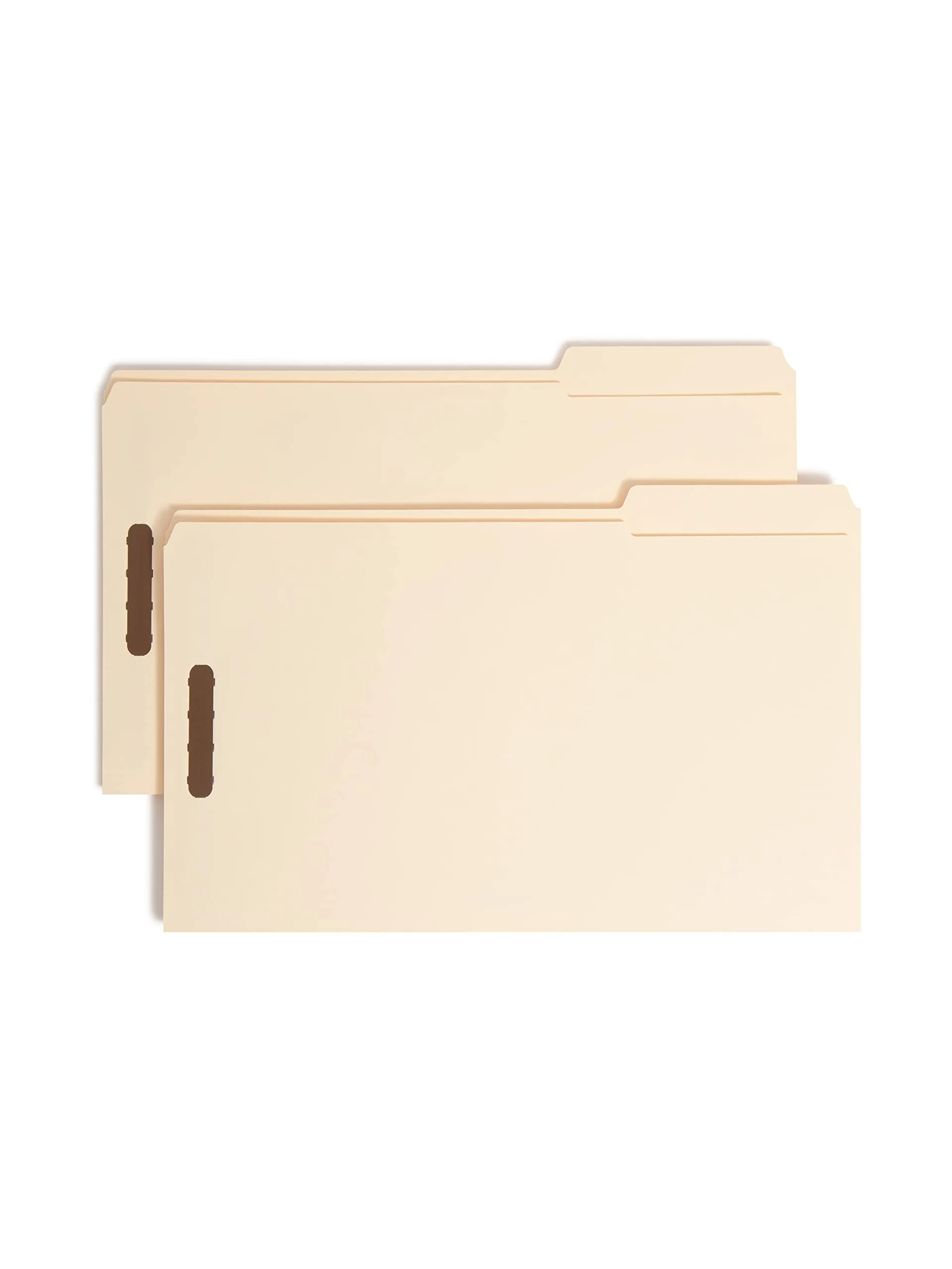 Smead Fastener File Folders, Legal Size, Manila, 11-pt, 50/Box