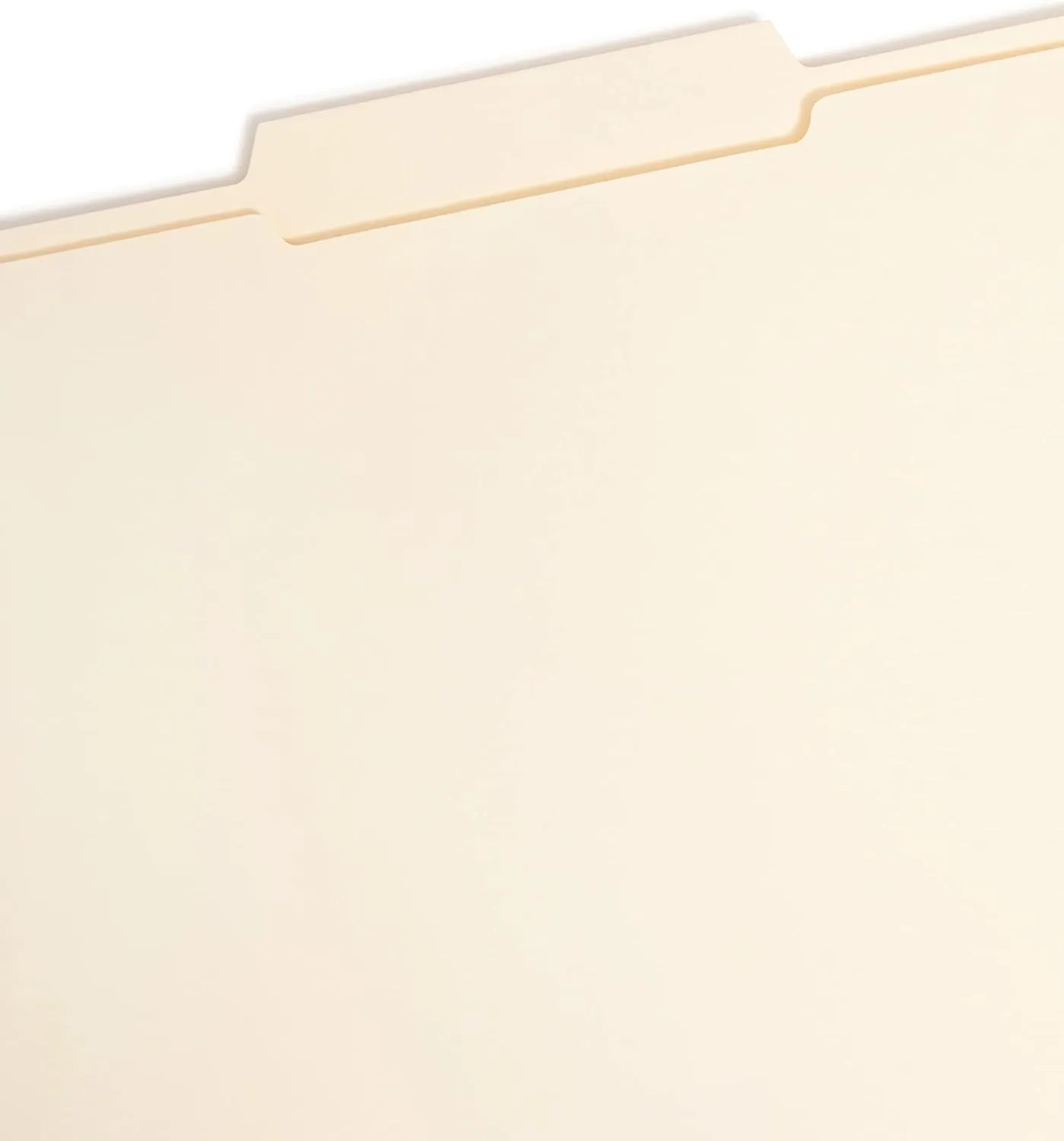 SMEAD Fastener File Folders, Letter Size, Manila, Reinforced Tabs