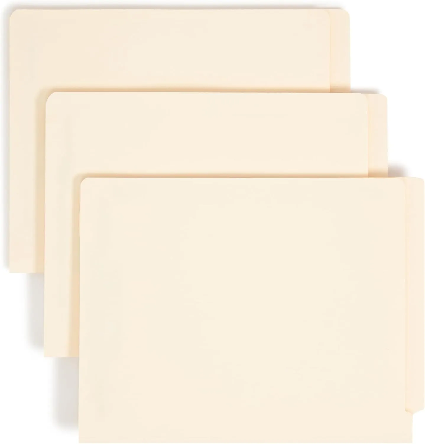 Smead End Tab Fastener File Folders, 50 Count, Manila, Letter Size (34220)