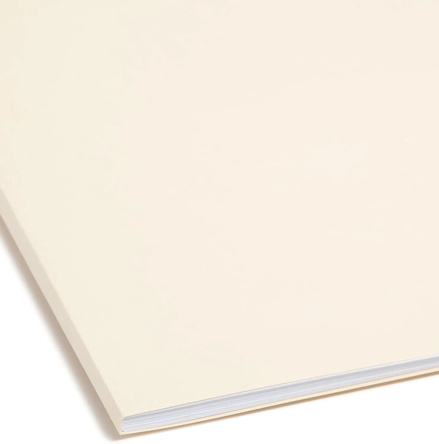Smead Fastener File Folder with SafeSHIELD® Fasteners, 2 Fasteners, Reinforced 1/3-Cut Tab, Letter Size, Manila, 50 per Box (14555)
