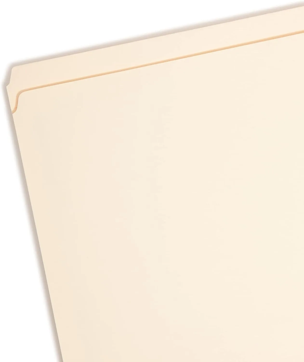 SMEAD Fastener File Folders, Letter Size, Manila, Reinforced Tabs