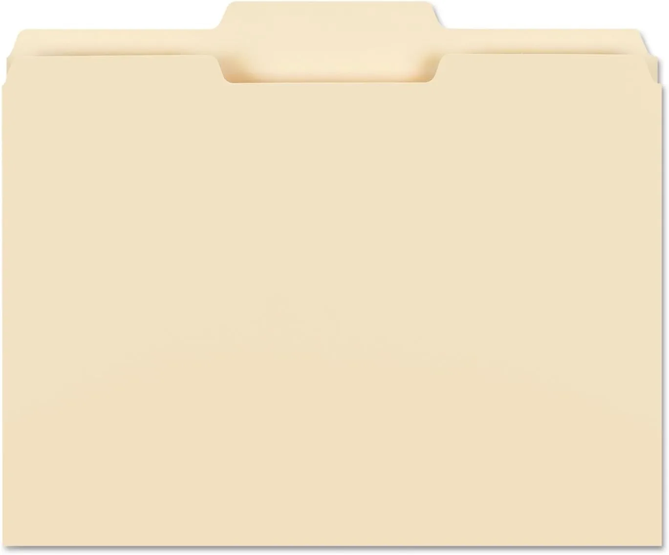 Smead File Folder, 1/3-Cut Tab, Center Position, Letter Size, Manila, 100 per Box (10332)