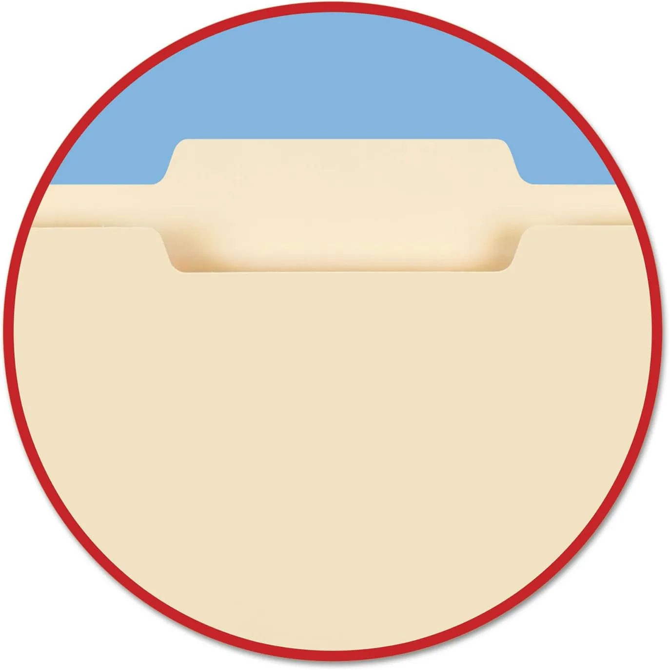 Smead File Folder, 1/3-Cut Tab, Center Position, Letter Size, Manila, 100 per Box (10332)
