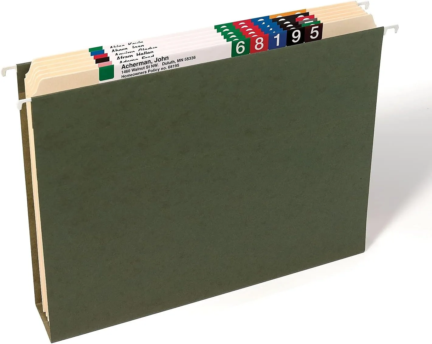 Smead Reinforced Straight-Cut Manila File Folders, Letter Size, 100/Box (10310)