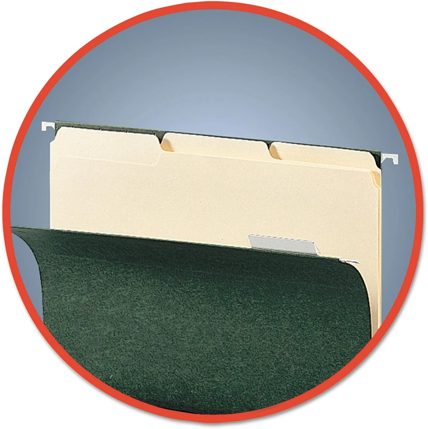 SMEAD Interior File Folders, 1/3-Cut Tab, Letter Size