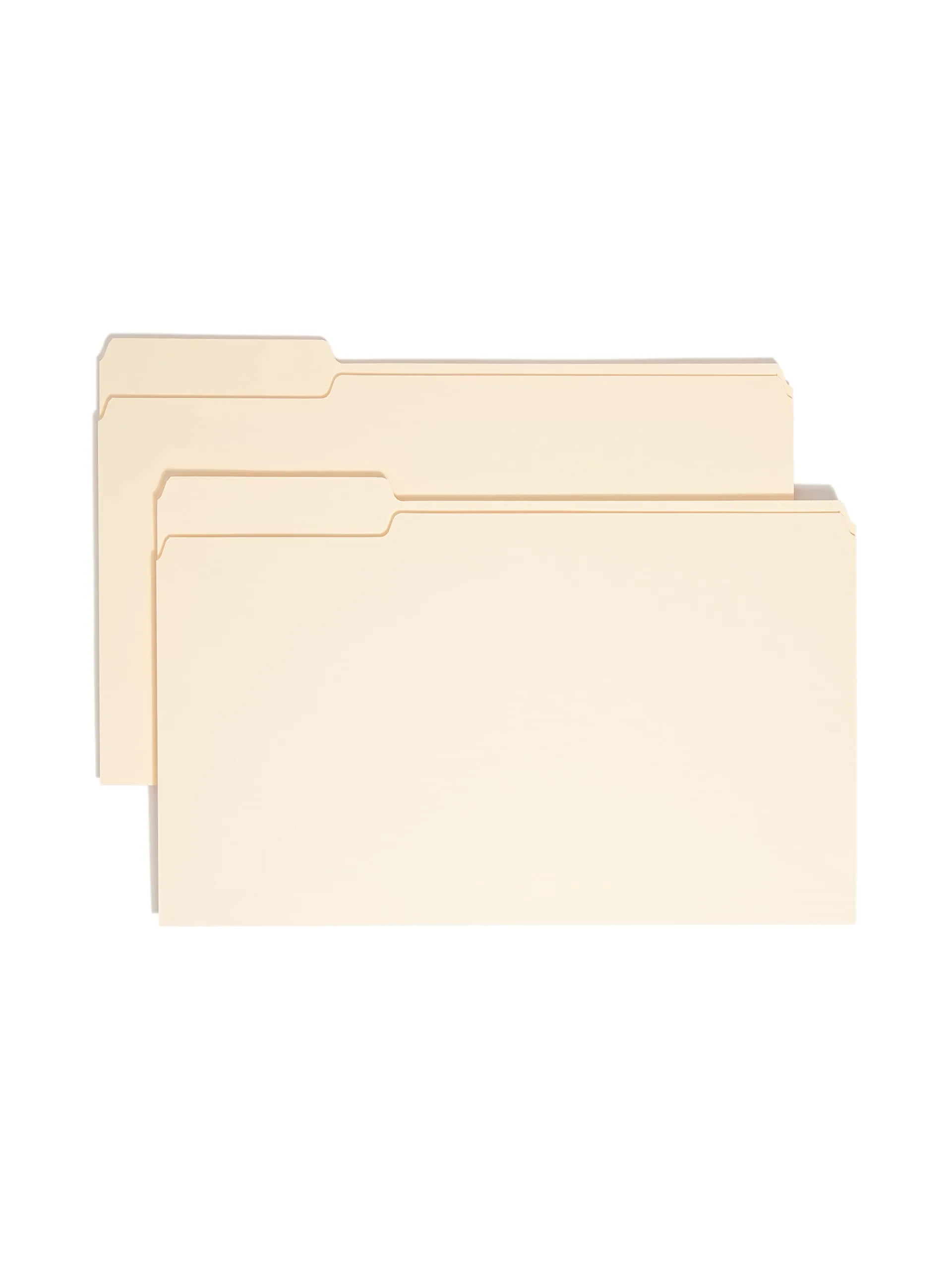 SMEAD File Folders, Legal Size, Manila, 100/Box