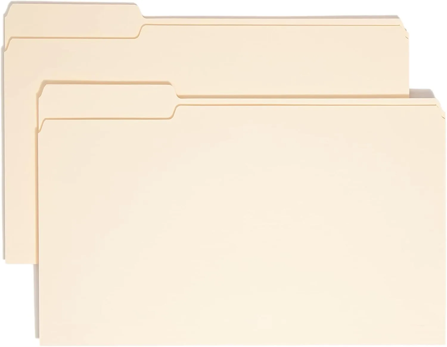SMEAD File Folders, Legal Size, Manila, 100/Box