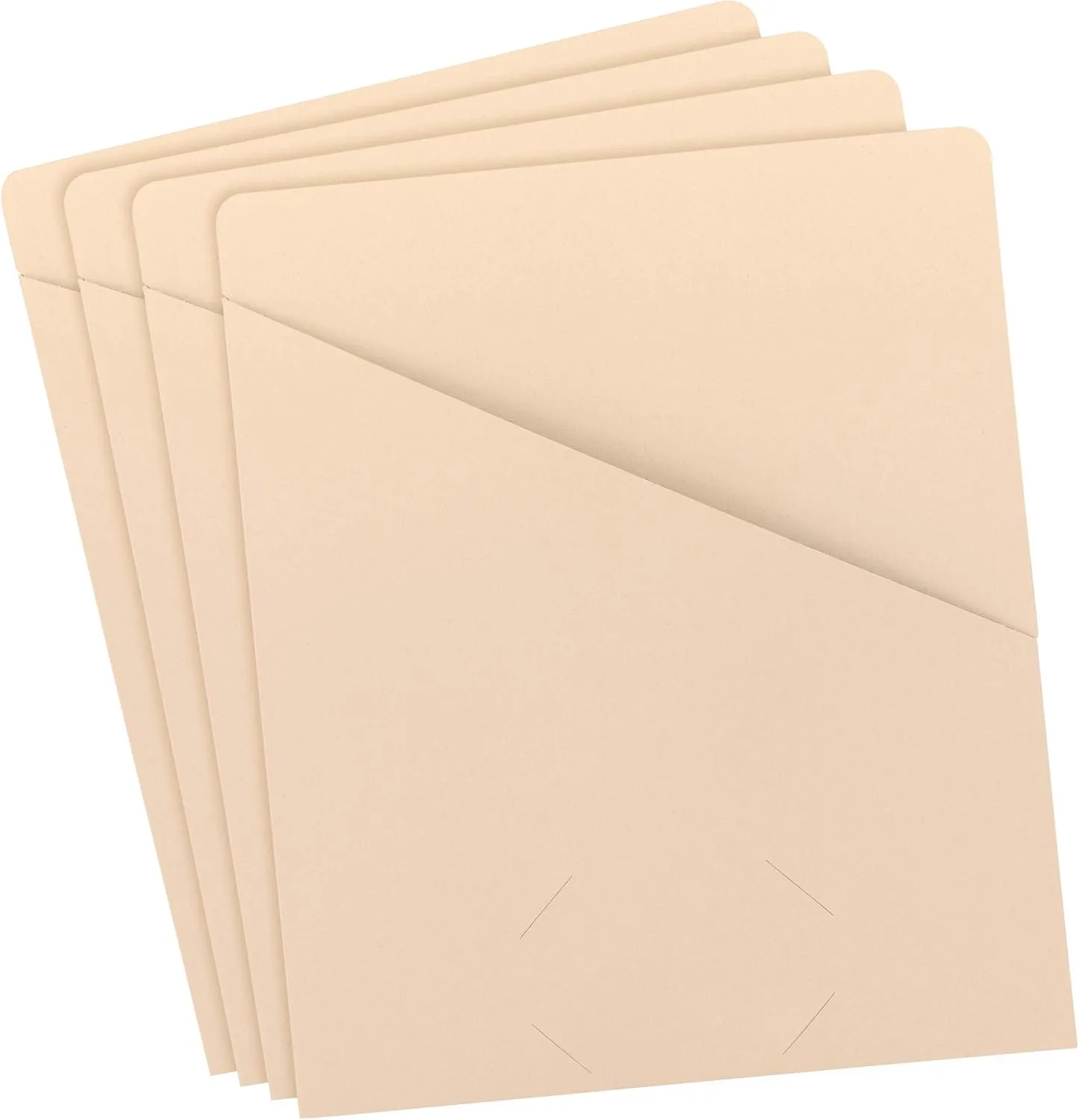 SMEAD Slash File Jackets, Letter Size, 25 Pack