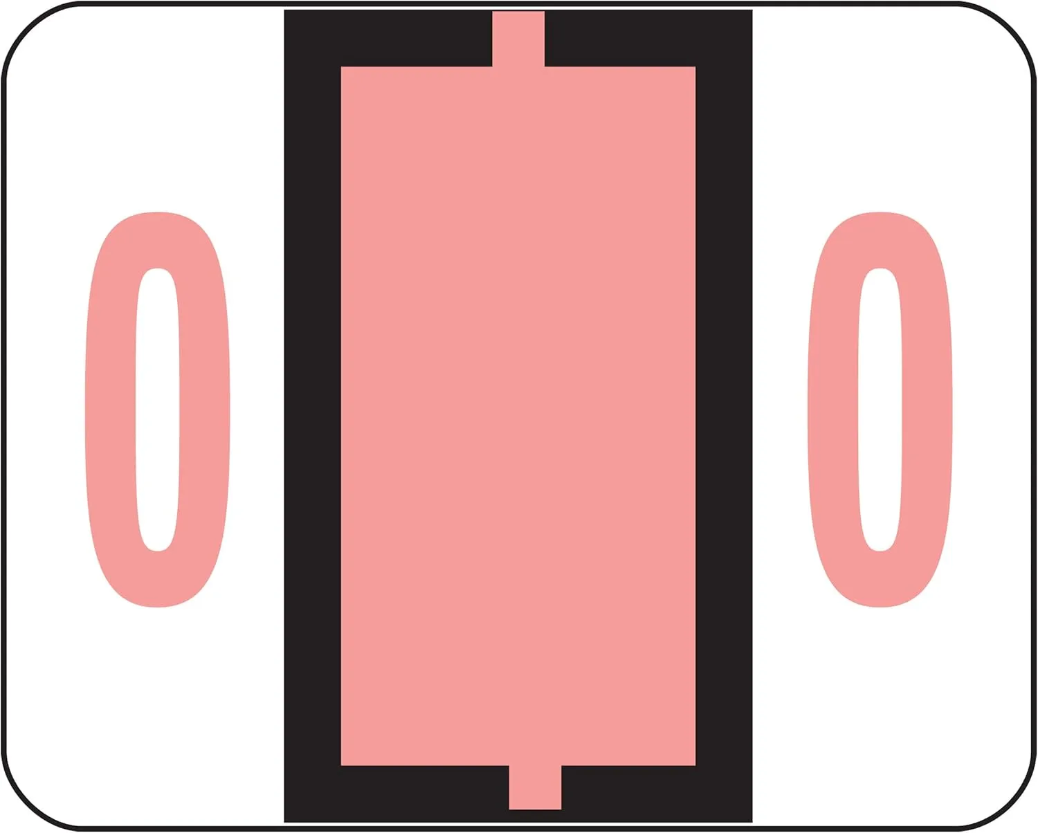 Smead BCCRN Bar-Style Color-Coded Numeric Labels