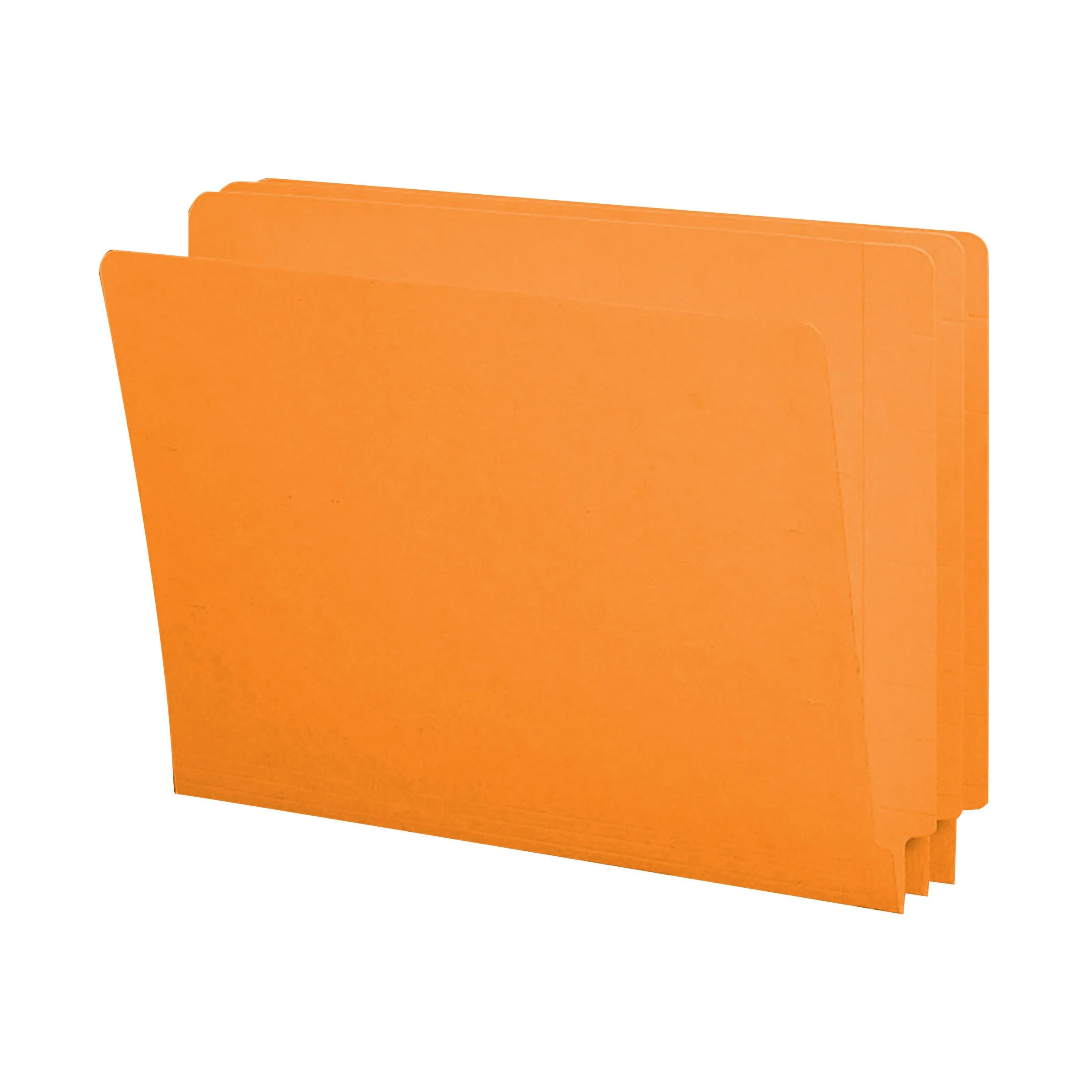 SMEAD End Tab File Folders, Shelf-Master Reinforced Straight-Cut Tab, Letter Size