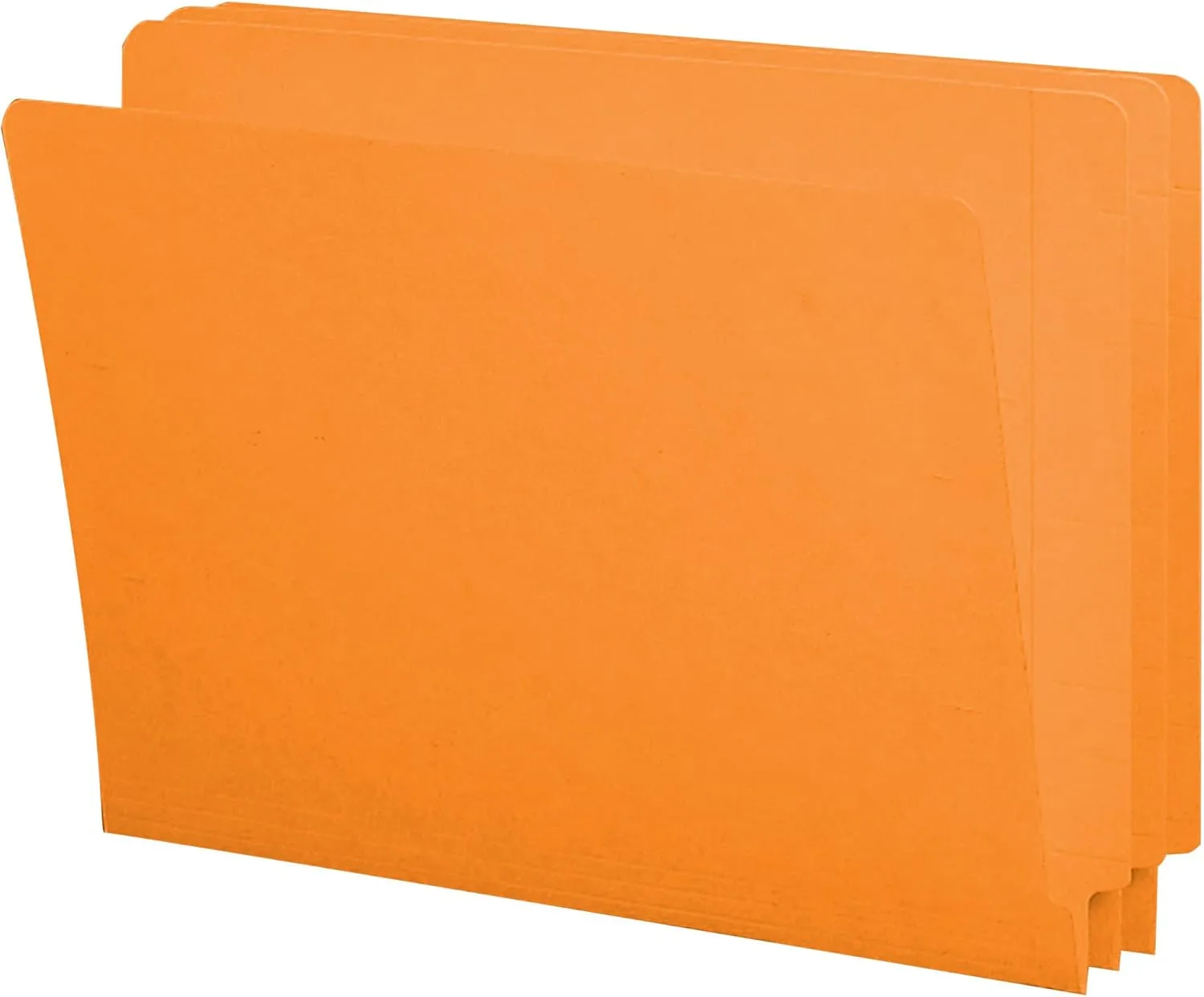 SMEAD End Tab File Folders, Shelf-Master Reinforced Straight-Cut Tab, Letter Size