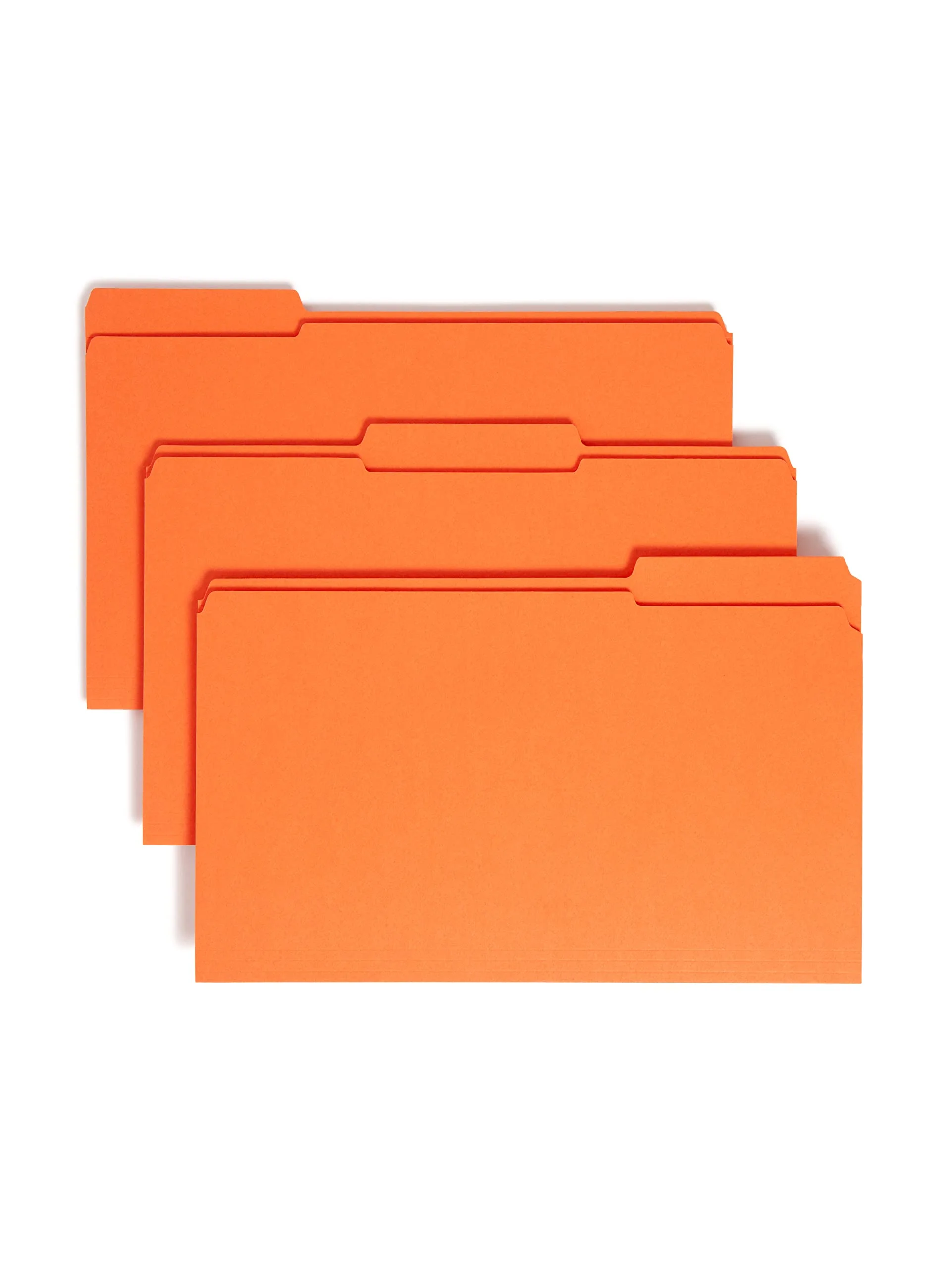 SMEAD File Folders Reinforced 1/3-Cut Tab Legal Size