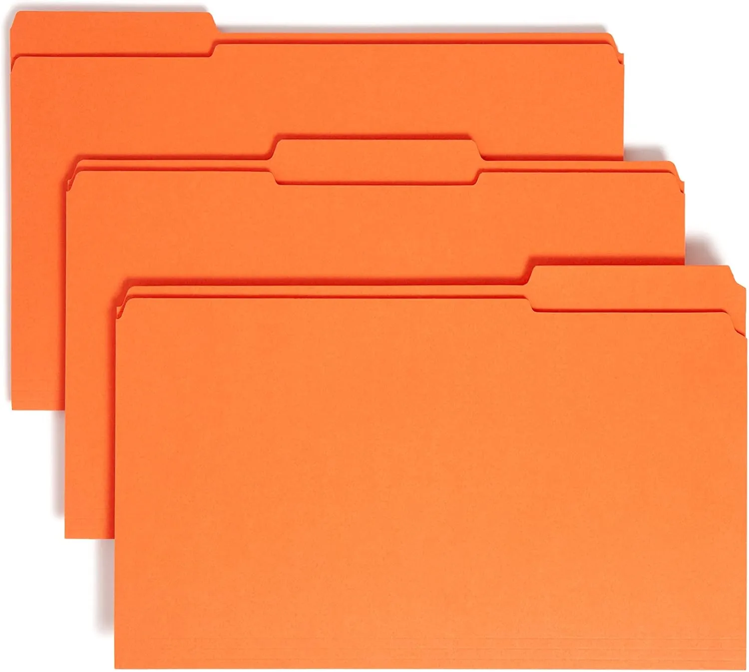 SMEAD File Folders Reinforced 1/3-Cut Tab Legal Size