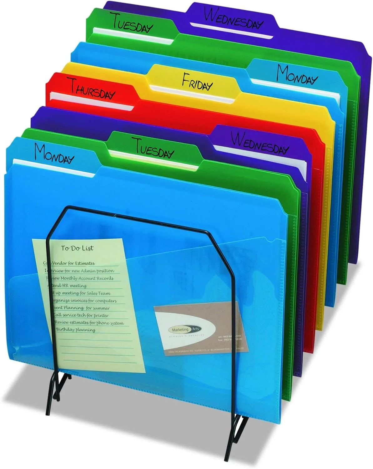 Smead Poly File Folders with Pockets, 30 Count, Letter Size (10540)