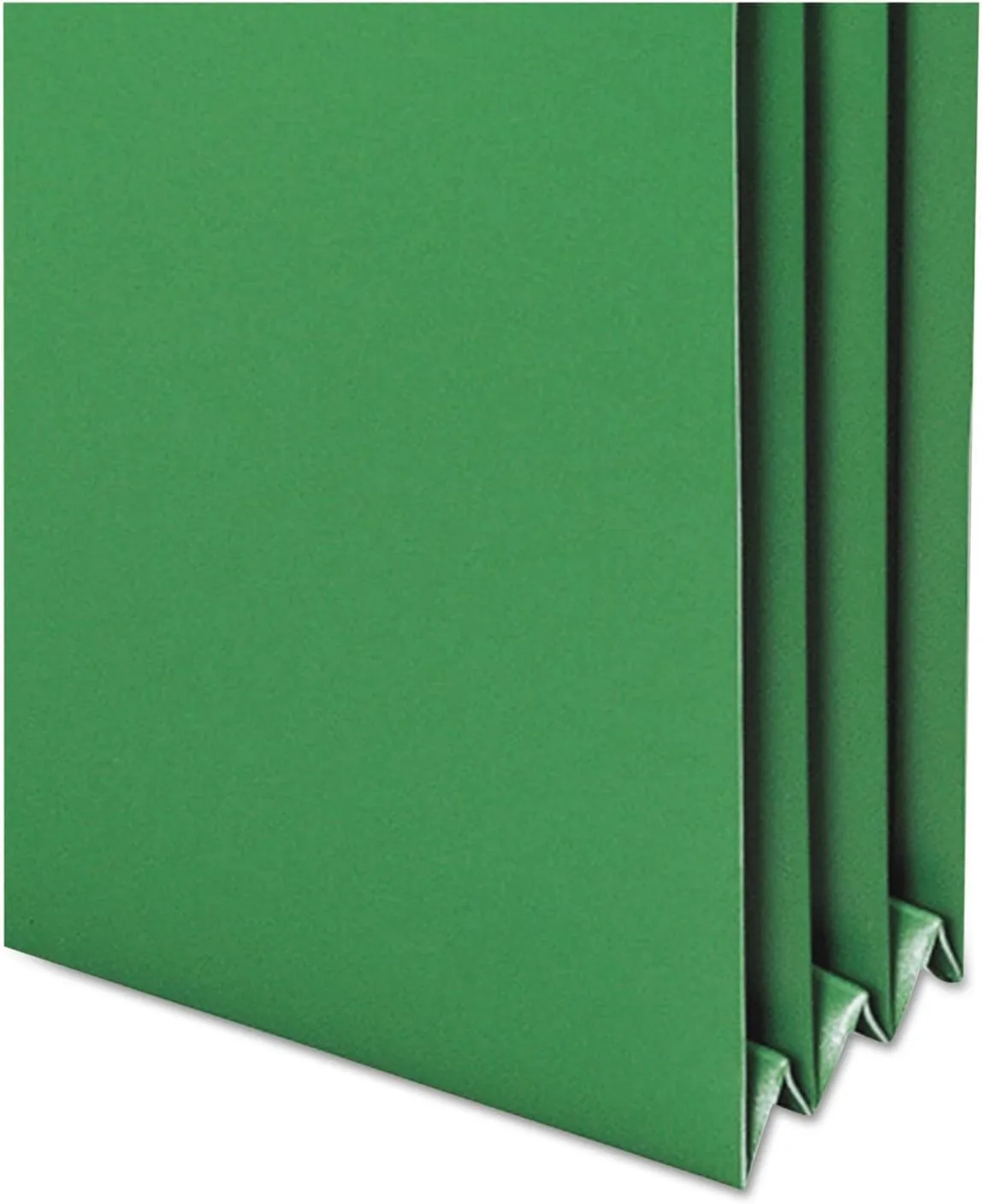 Smead Poly File Pocket, Straight-Cut Tab, 3-1/2" Expansion, Letter Size, Assorted Colors, 4 per Box (73500) Assorted Colors Letter