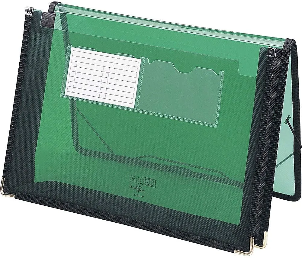SMEAD Poly Expanding File Wallet with Flap and Cord Closure, 2-1/4" Expansion, Letter Size