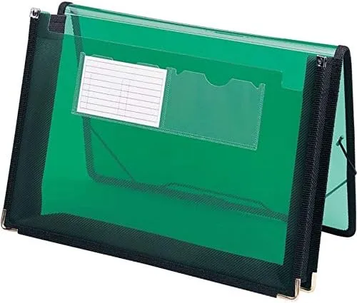 SMEAD Poly Expanding File Wallet with Flap and Cord Closure, 2-1/4" Expansion, Letter Size