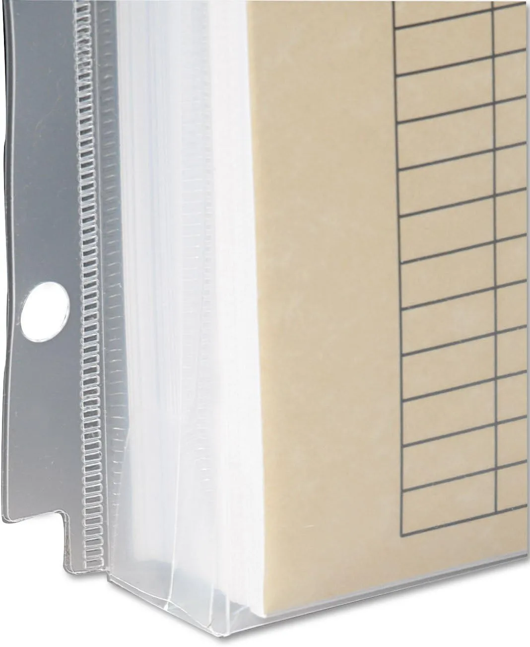 Smead Poly Three-Ring Envelope, 1-1/4" Expansion, Flap with Hook-and-Loop Closure, Letter, Clear, 3 Per Pack (89500)