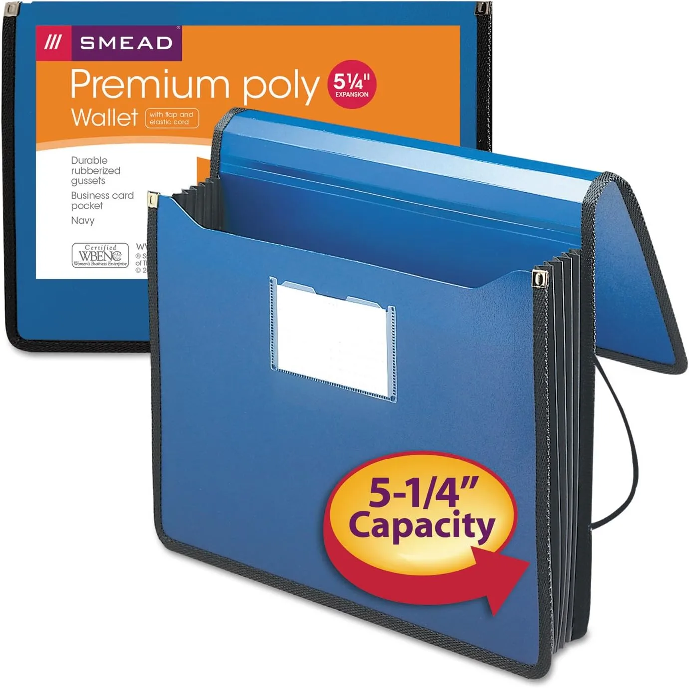 SMEAD Poly Expanding Wallet, Accordion File Organizer