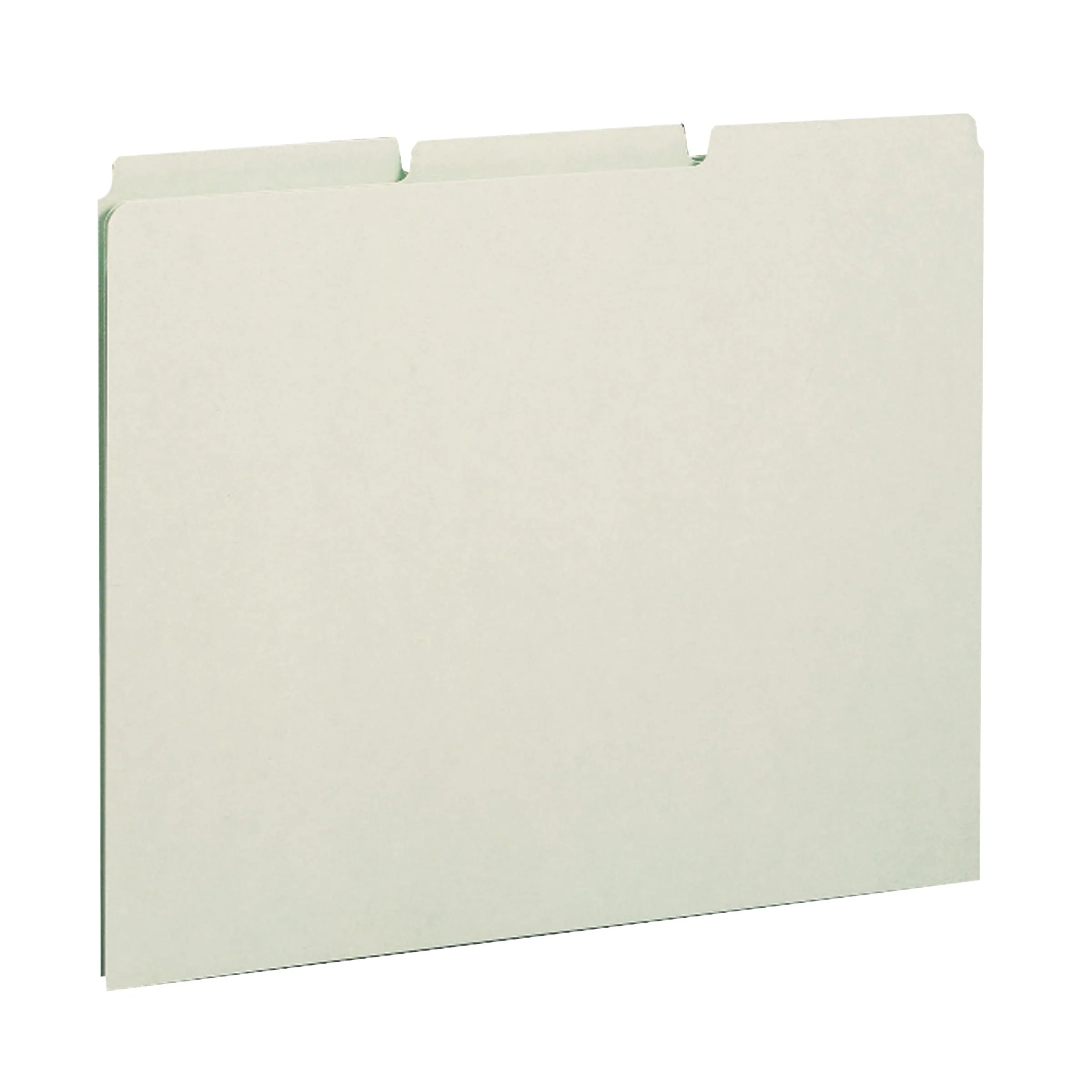 SMEAD Letter-Size File Guides, 1/3-Cut Top Tabs, 100/Box