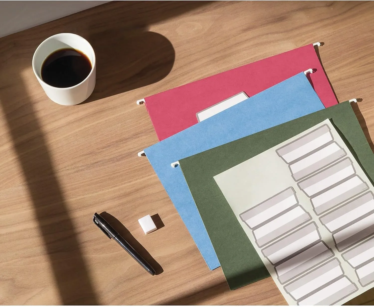 SMEAD Hanging File Folder with Erasable ProTab, Letter Size