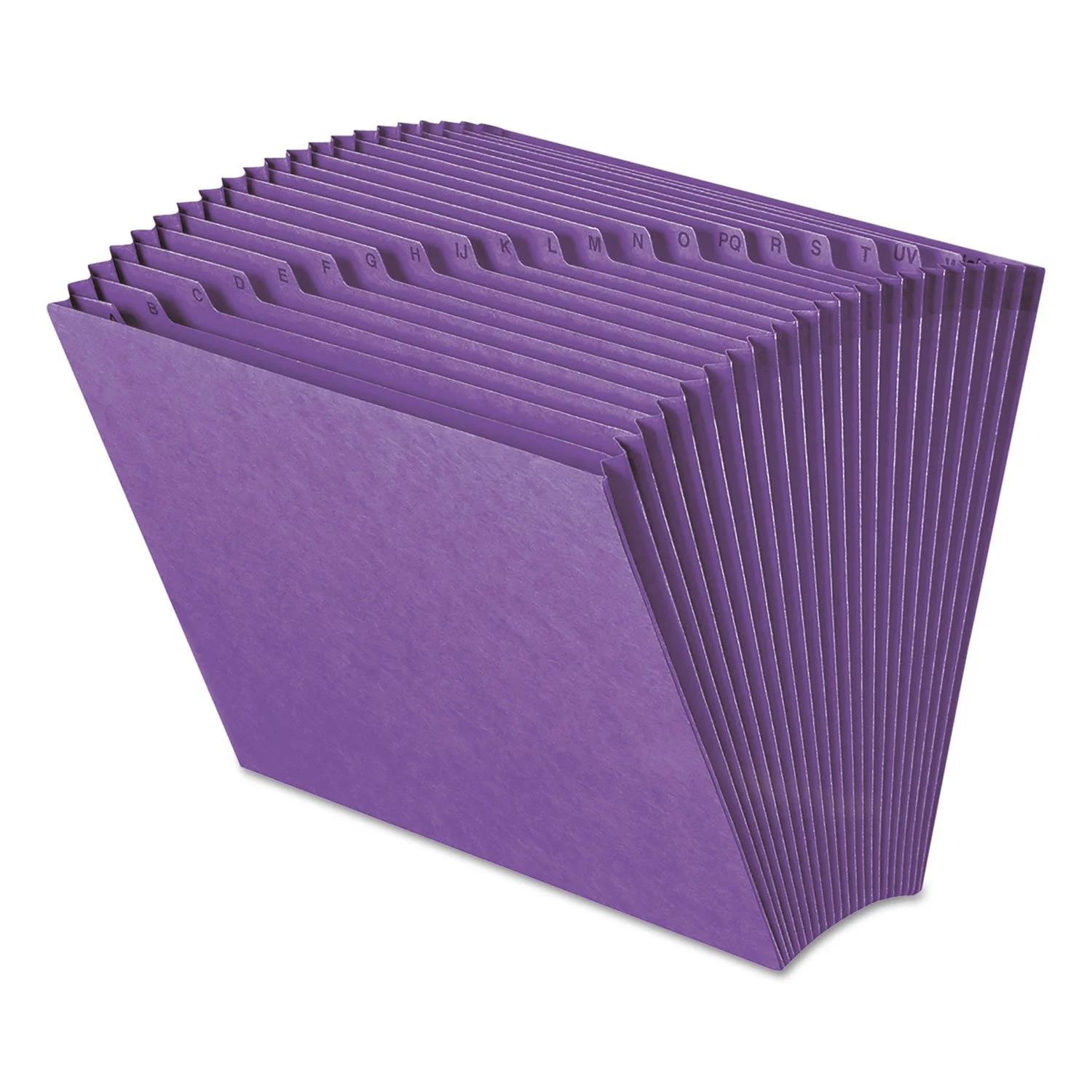 SMEAD Colored Expanding File, Alphabetic (A-Z), 21 Pockets, Letter Size