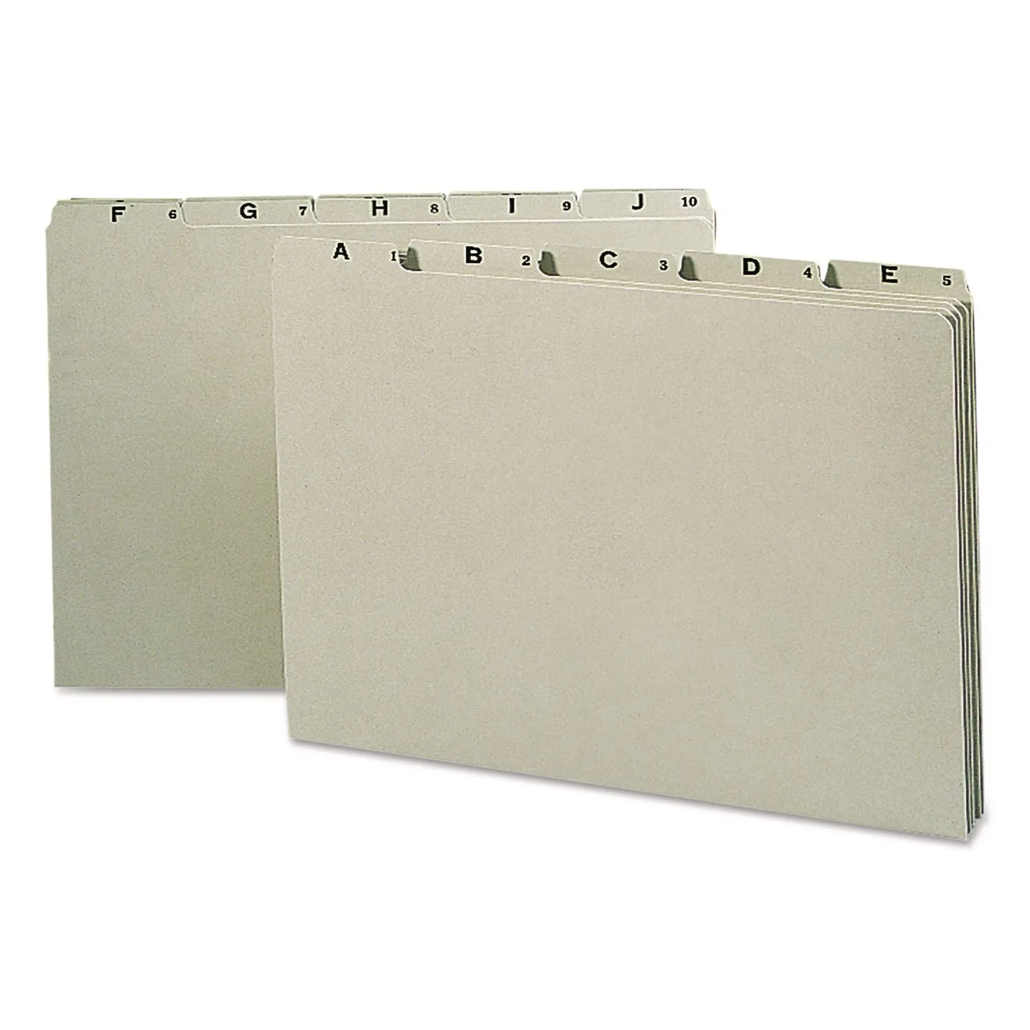 SMEAD A-Z Legal Size 1/5-Cut File Guides, Set of 25