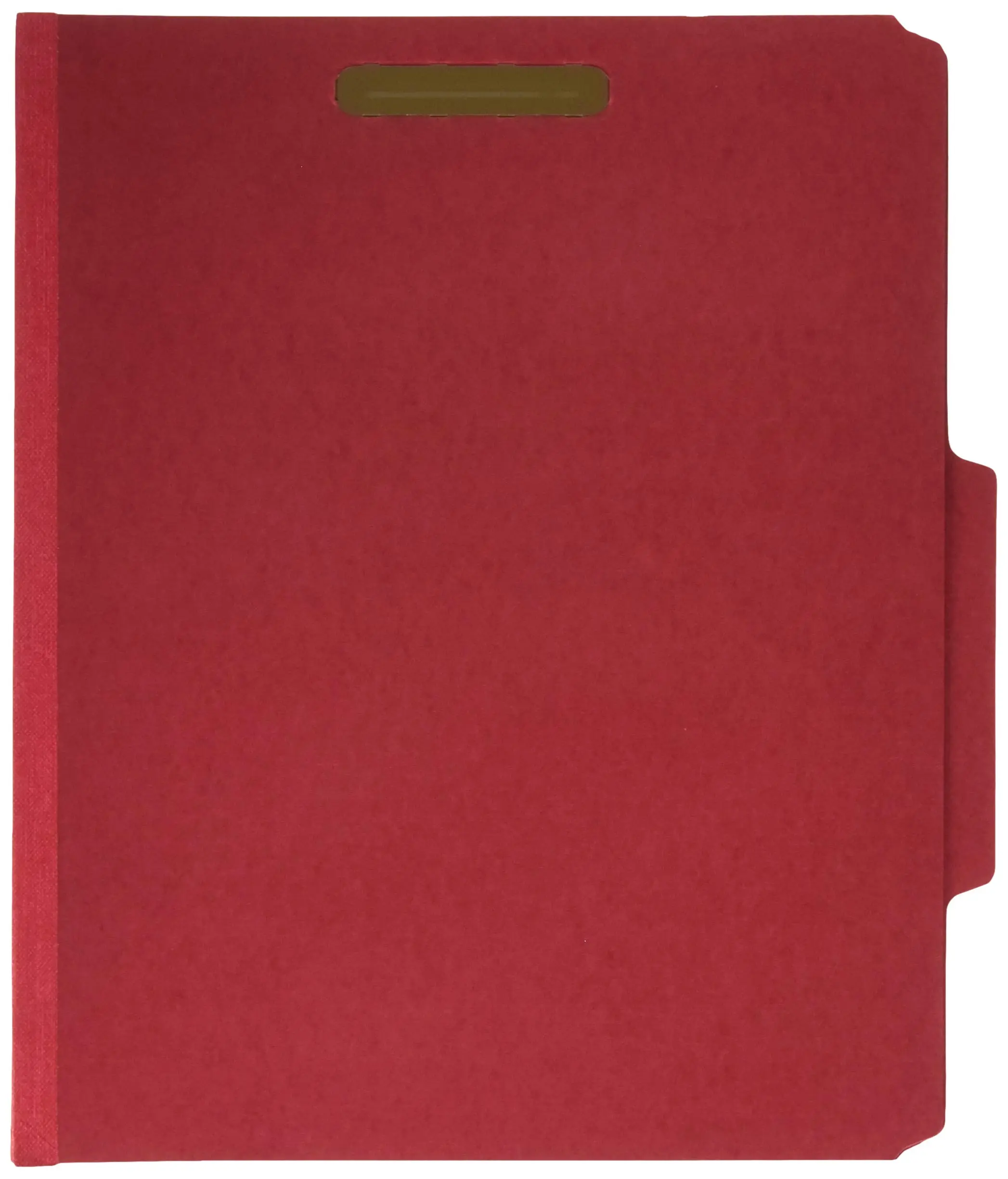 SMEAD Classification Folders, Letter Size, 2 Dividers, 2in Expansion, 2/5 Top Tabs, Box of 10