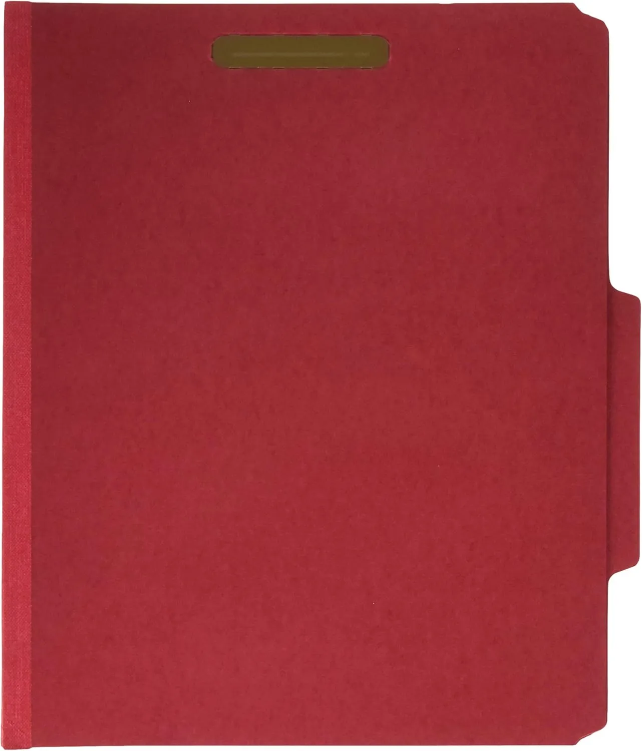 SMEAD Classification Folders, Letter Size, 2 Dividers, 2in Expansion, 2/5 Top Tabs, Box of 10