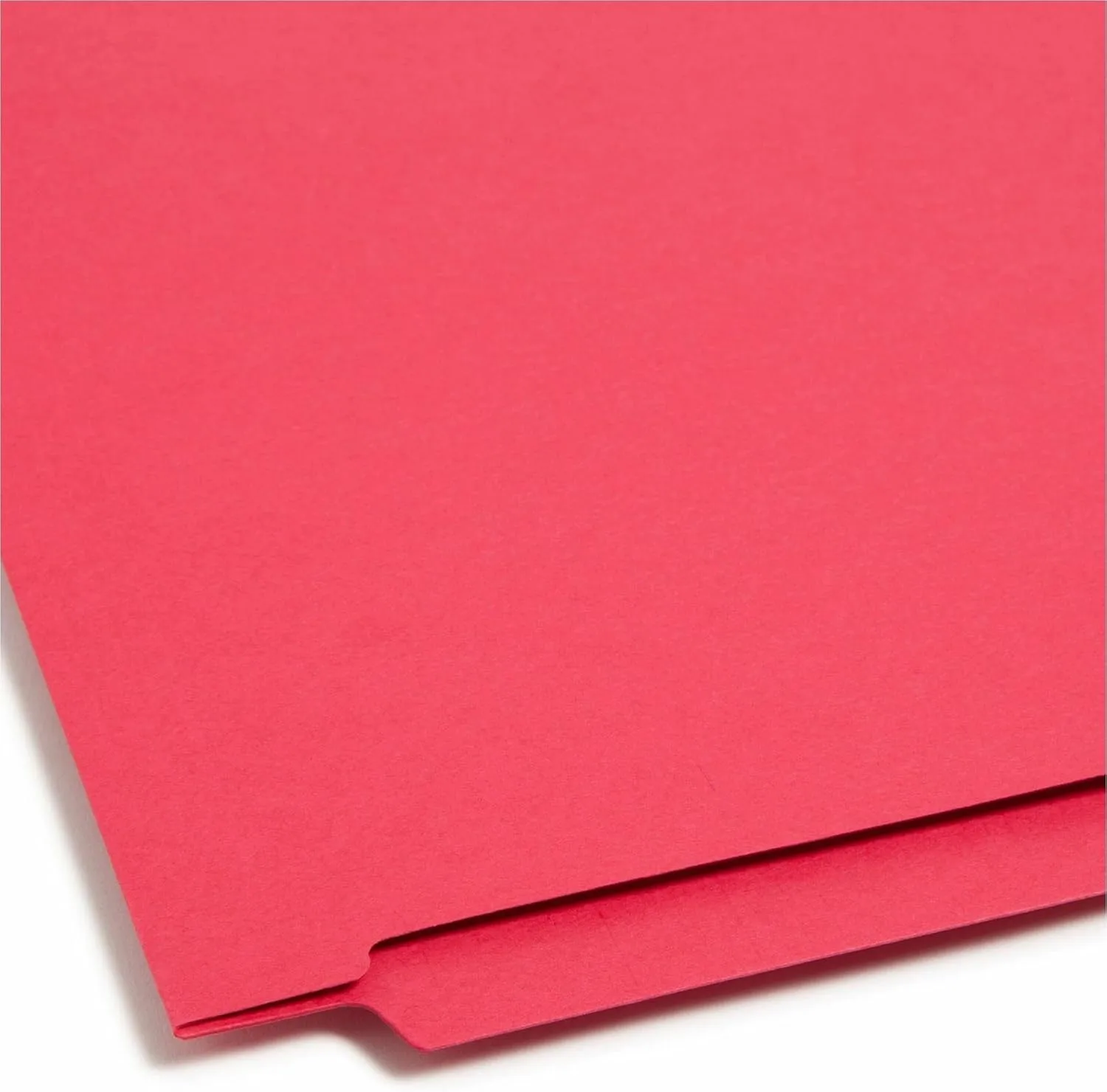 SMEAD End Tab Fastener File Folders, Shelf-Master® Reinforced Straight-Cut Tab, 2 Fasteners, Letter Size