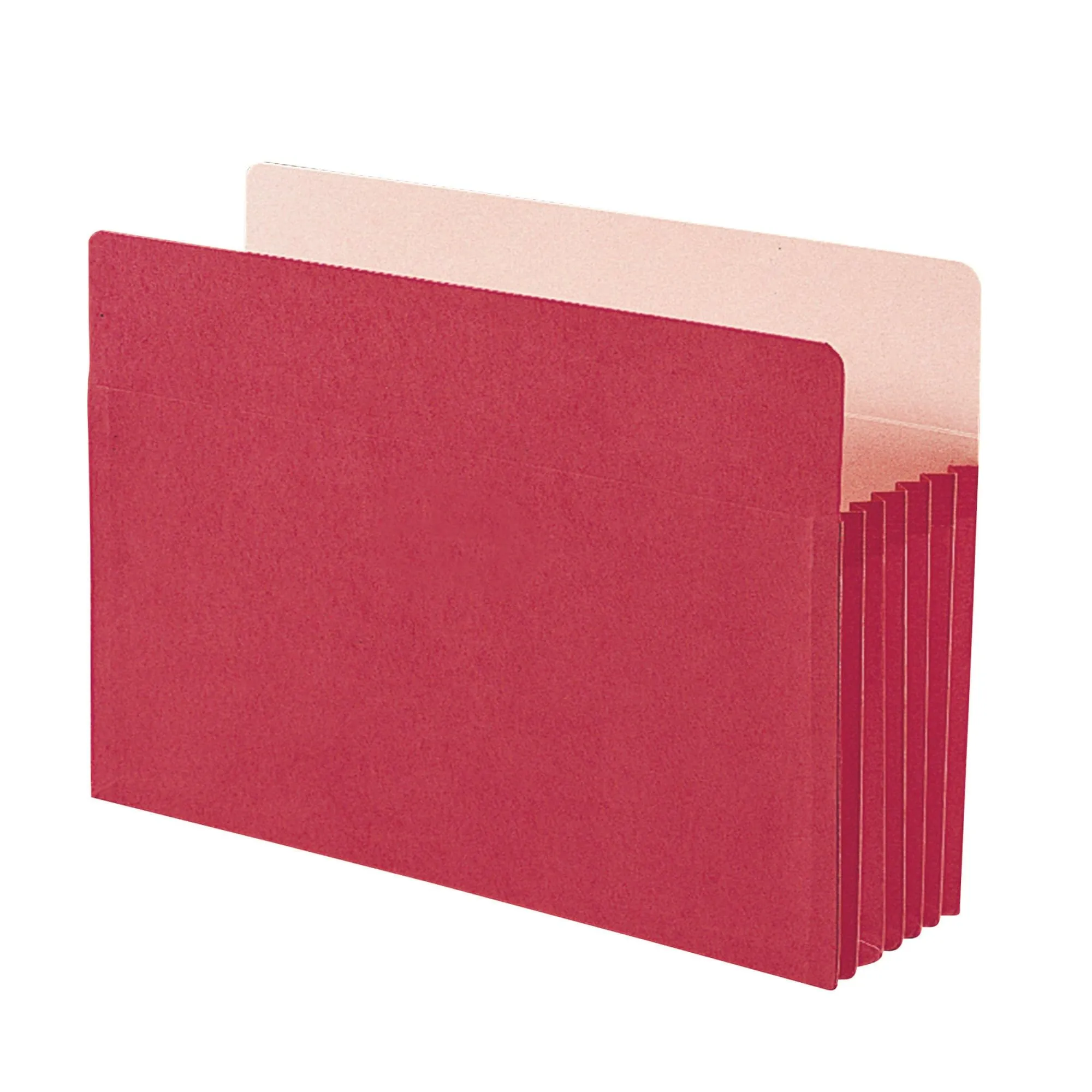 Smead Colored File Pocket, Legal Size, Red, 5.25 in Expansion, 1 Each