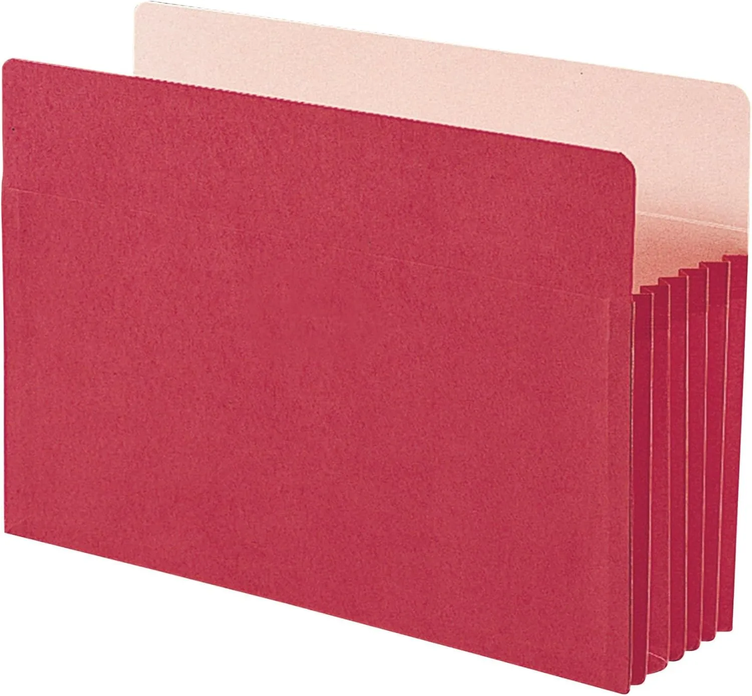 Smead Colored File Pocket, Legal Size, Red, 5.25 in Expansion, 1 Each