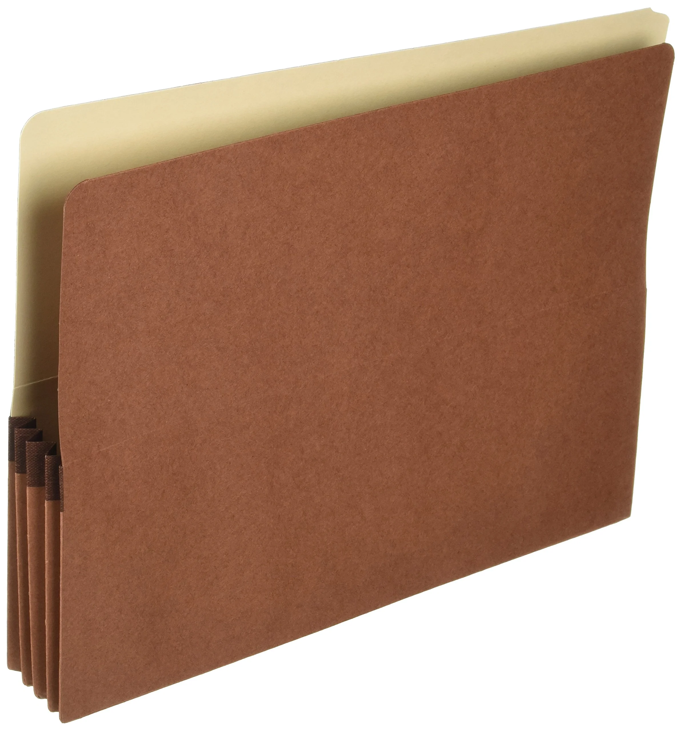 SMEAD Redrope End-Tab File Pockets, Letter Size, 3.5in Expansion, Box of 10