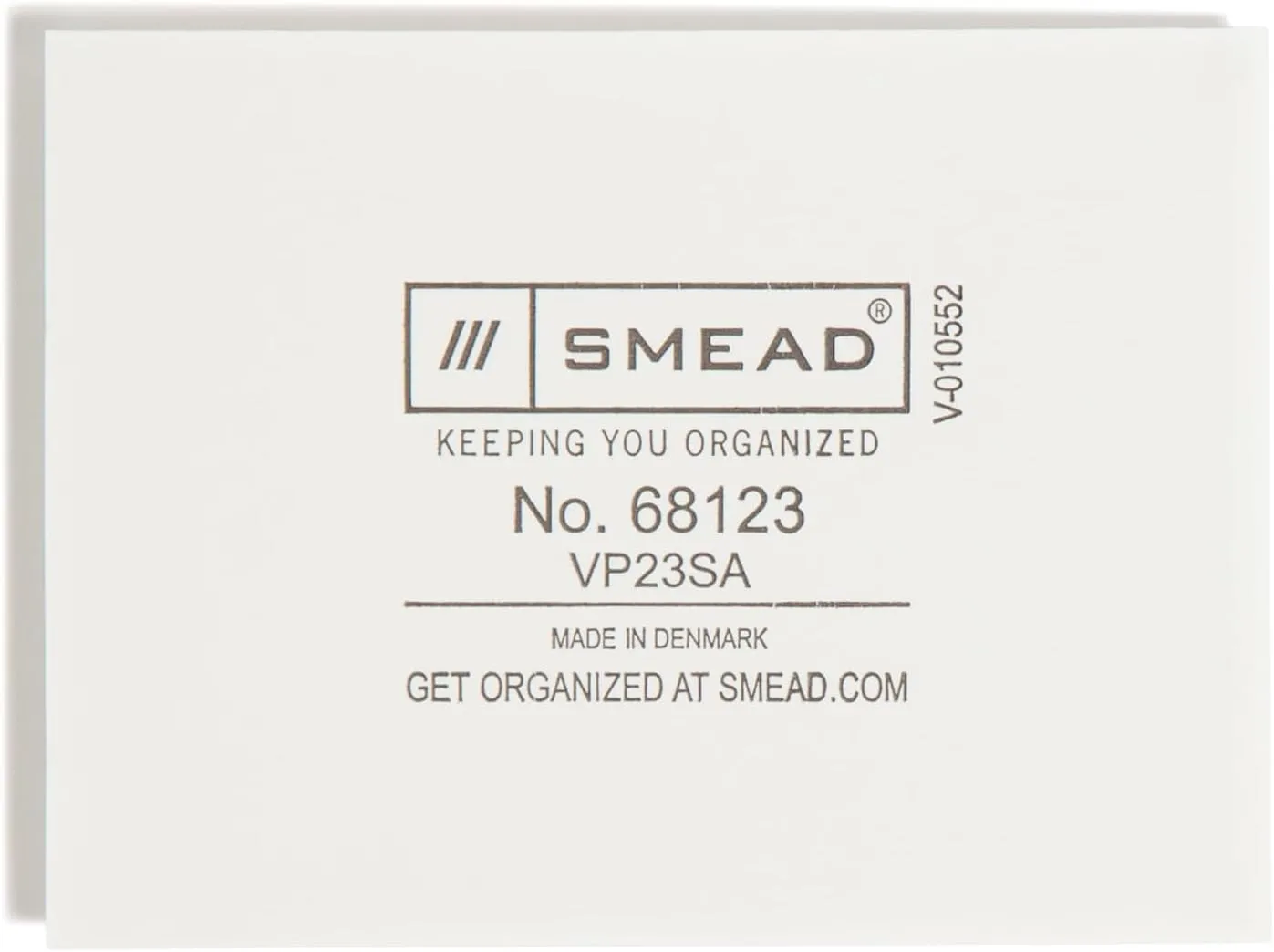 SMEAD Self-Adhesive Poly Pockets, Clear, 100/Box