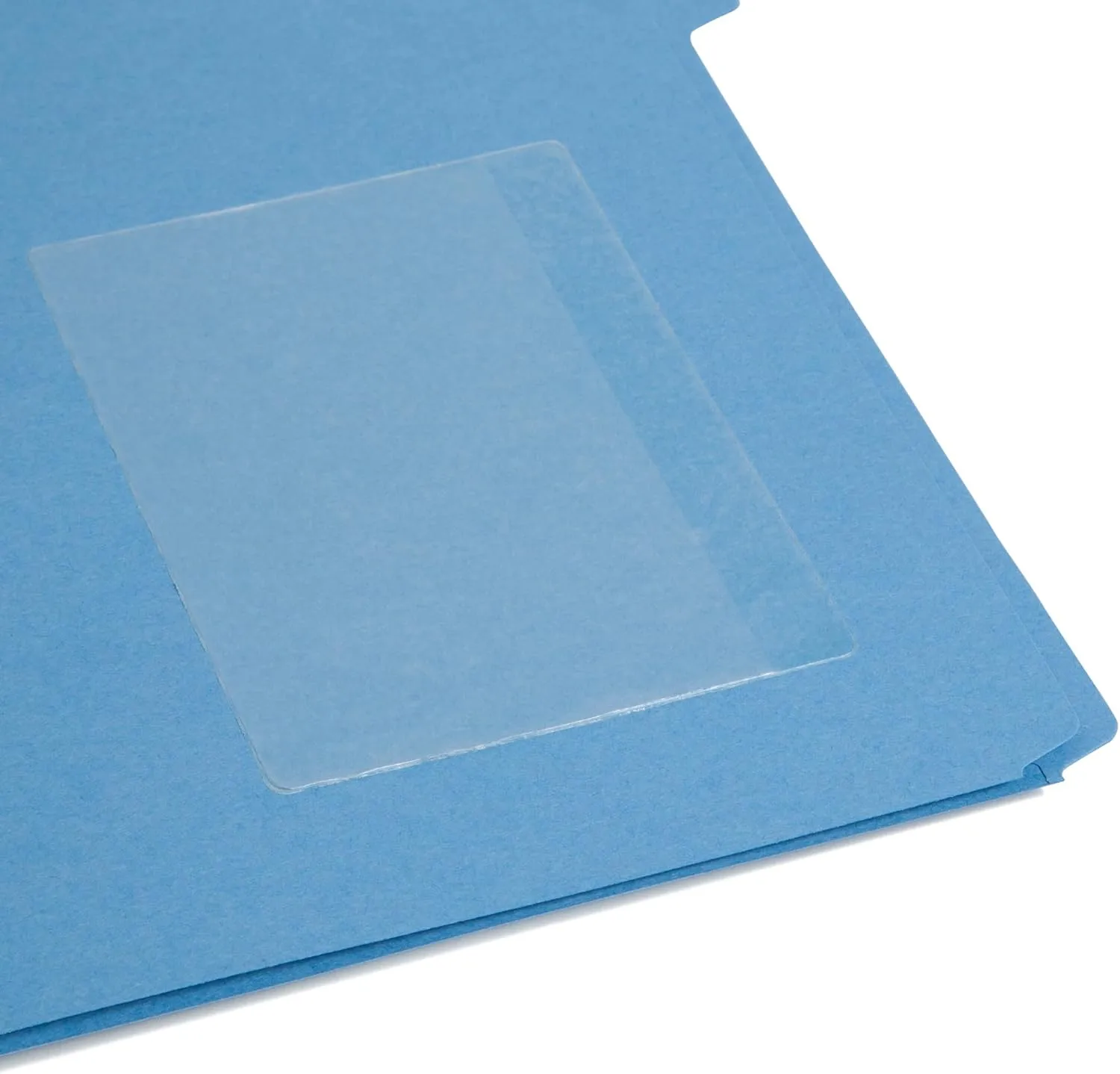 SMEAD Self-Adhesive Poly Pockets, Clear, 100/Box
