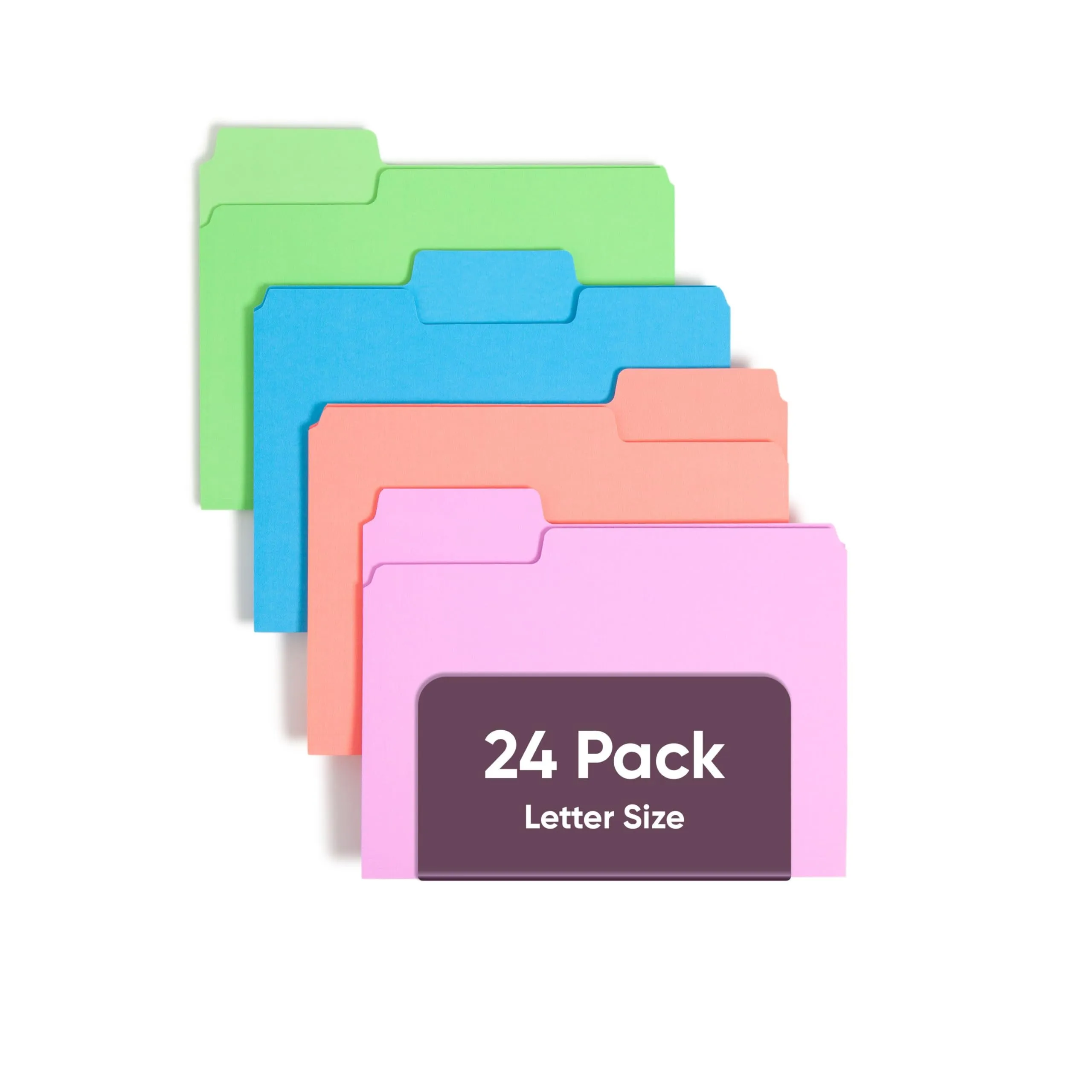 SMEAD SuperTab Oversized 1/3-Cut Top-Tab File Folders