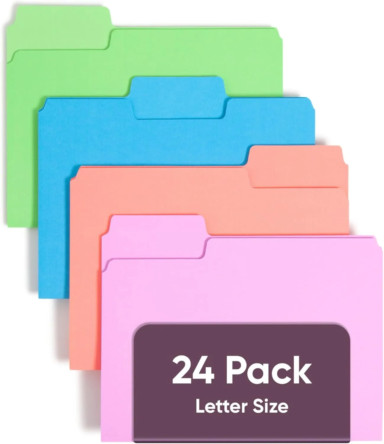 SMEAD SuperTab Oversized 1/3-Cut Top-Tab File Folders