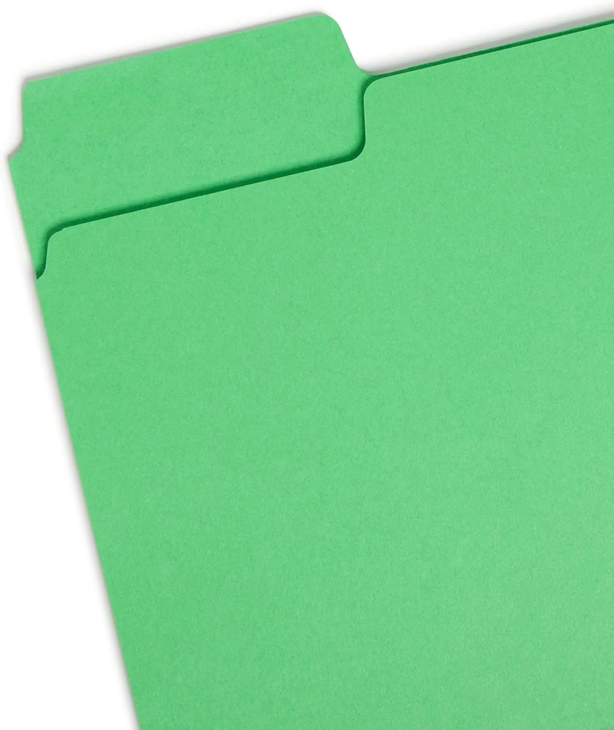 Smead SuperTab File Folder, Oversized 1/3-Cut Tab, Letter Size, Assorted Colors, 100/Box