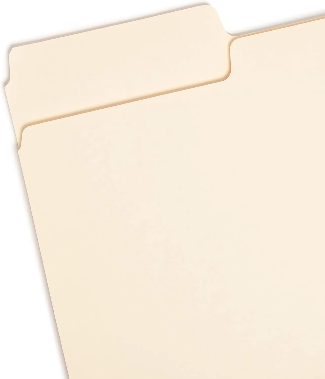 SMEAD SuperTab File Folder Oversized 1/3-Cut Tab Legal Manila 100/Box
