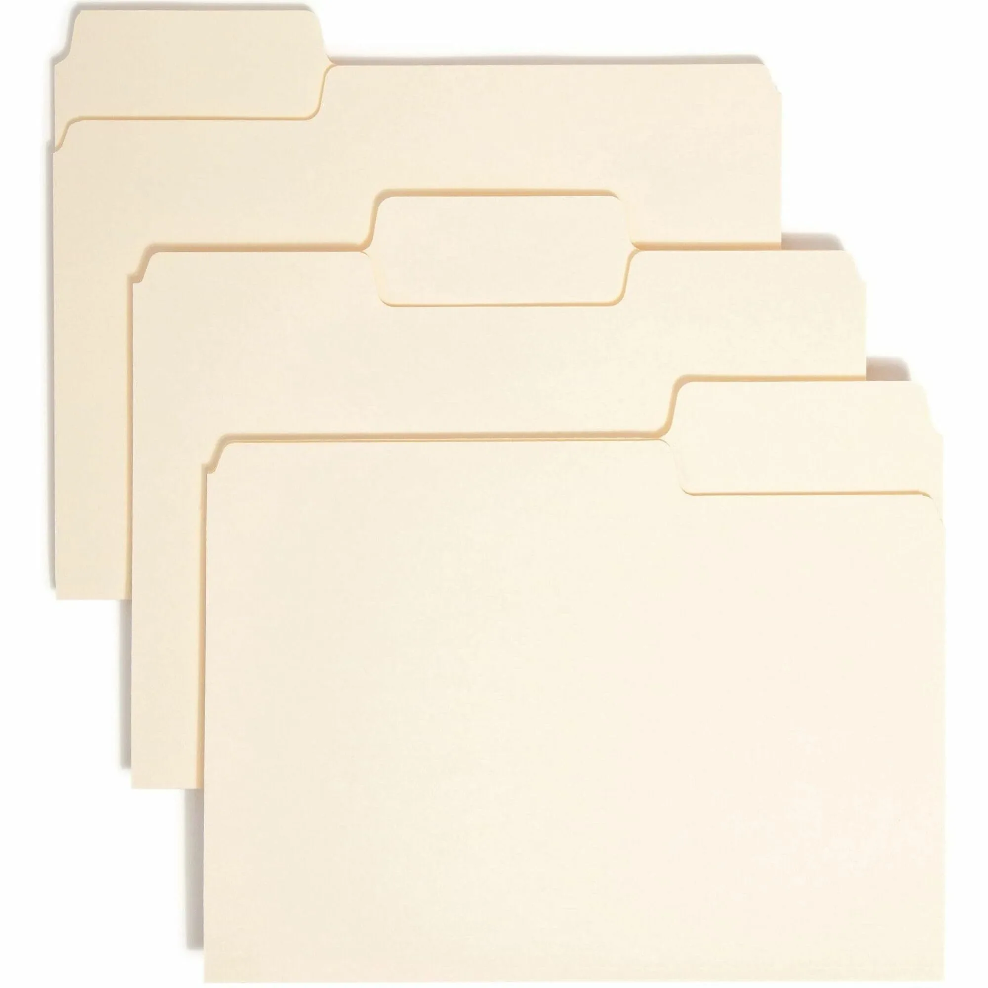 Smead SuperTab File Folder, Oversized 1/3-Cut Tab, Letter Size, Manila, 100 Per Box (10301) 100 Count (Pack of 1)