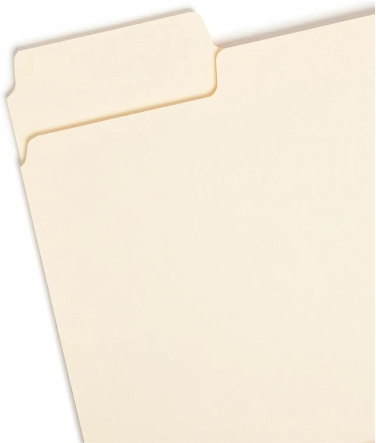 Smead SuperTab File Folder, Oversized 1/3-Cut Tab, Letter Size, Manila, 100 Per Box (10301) 100 Count (Pack of 1)