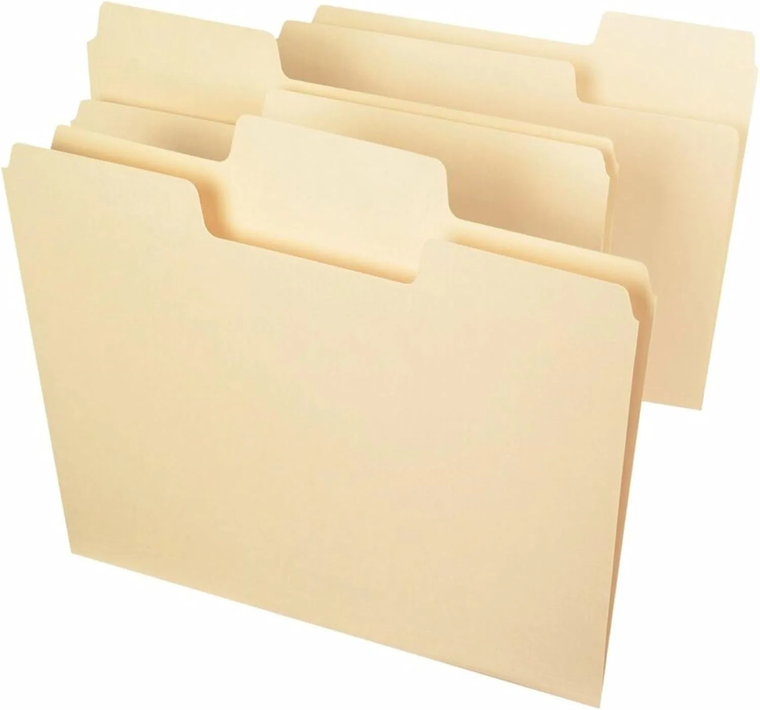 Smead SuperTab File Folder, Oversized 1/3-Cut Tab, Letter Size, Manila, 100 Per Box (10301) 100 Count (Pack of 1)