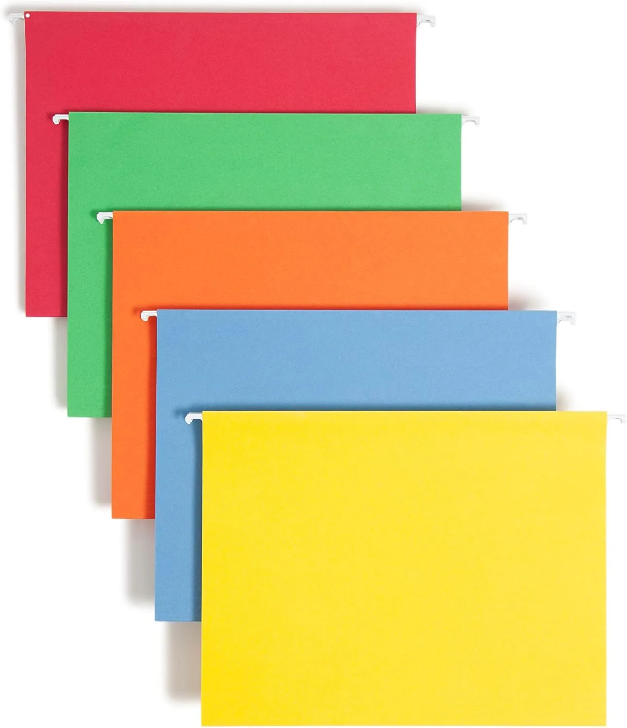 SMEAD SuperTab Heavyweight File Folders, Oversized 1/3-Cut Top Tabs, 50/Box