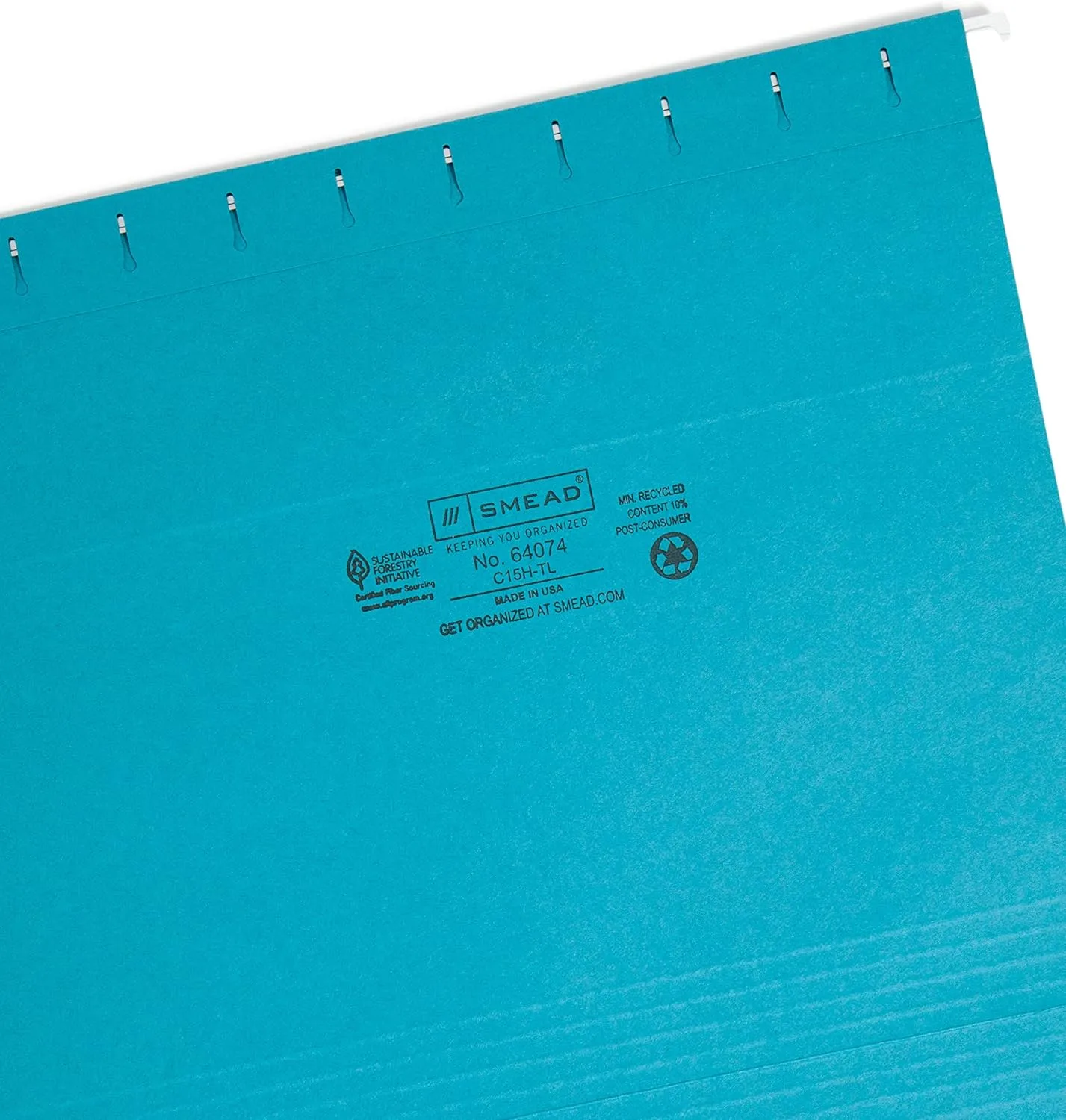SMEAD Colored Hanging File Folders, Letter Size