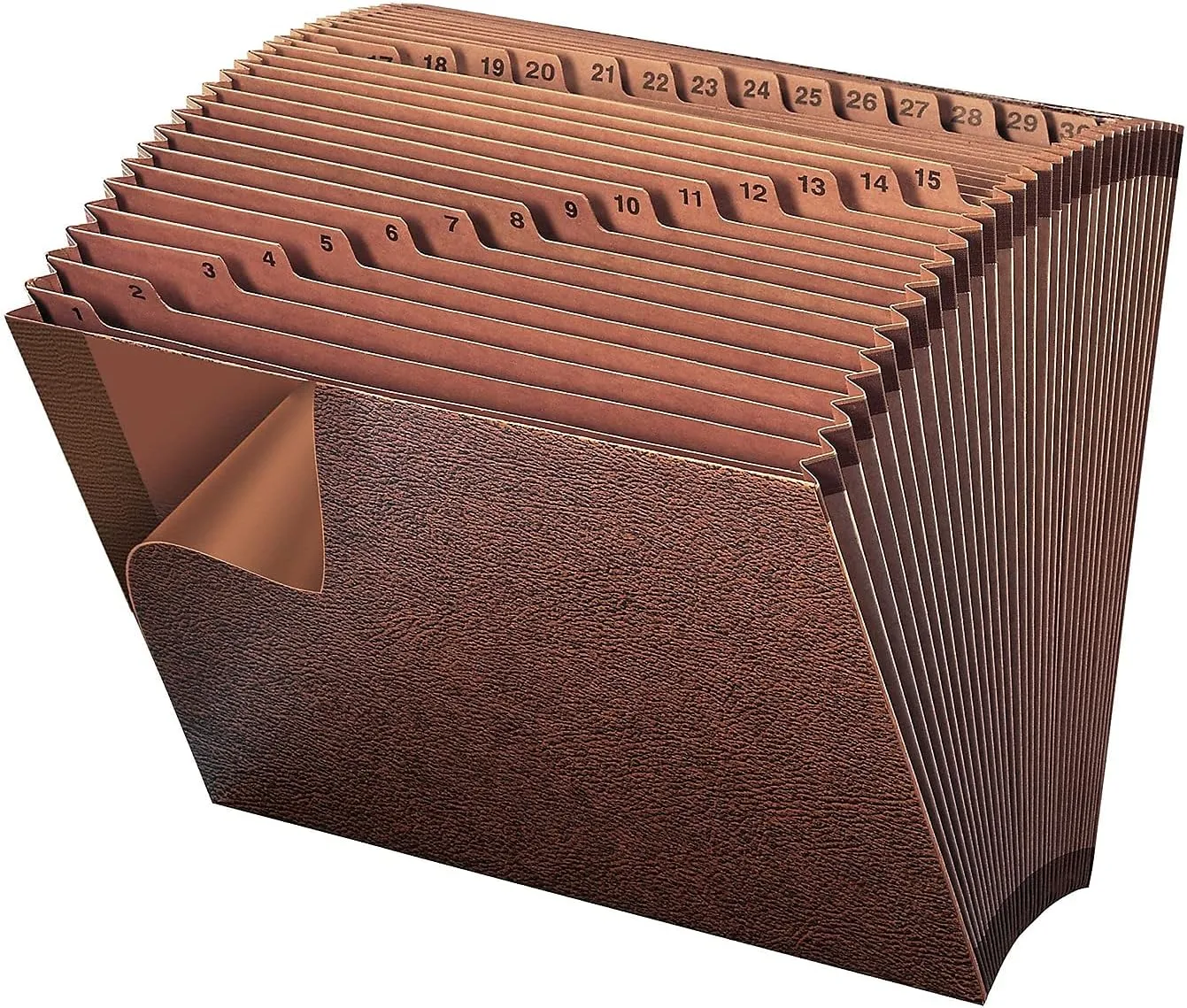 SMEAD TUFF Expanding File, Letter Size, Redrope