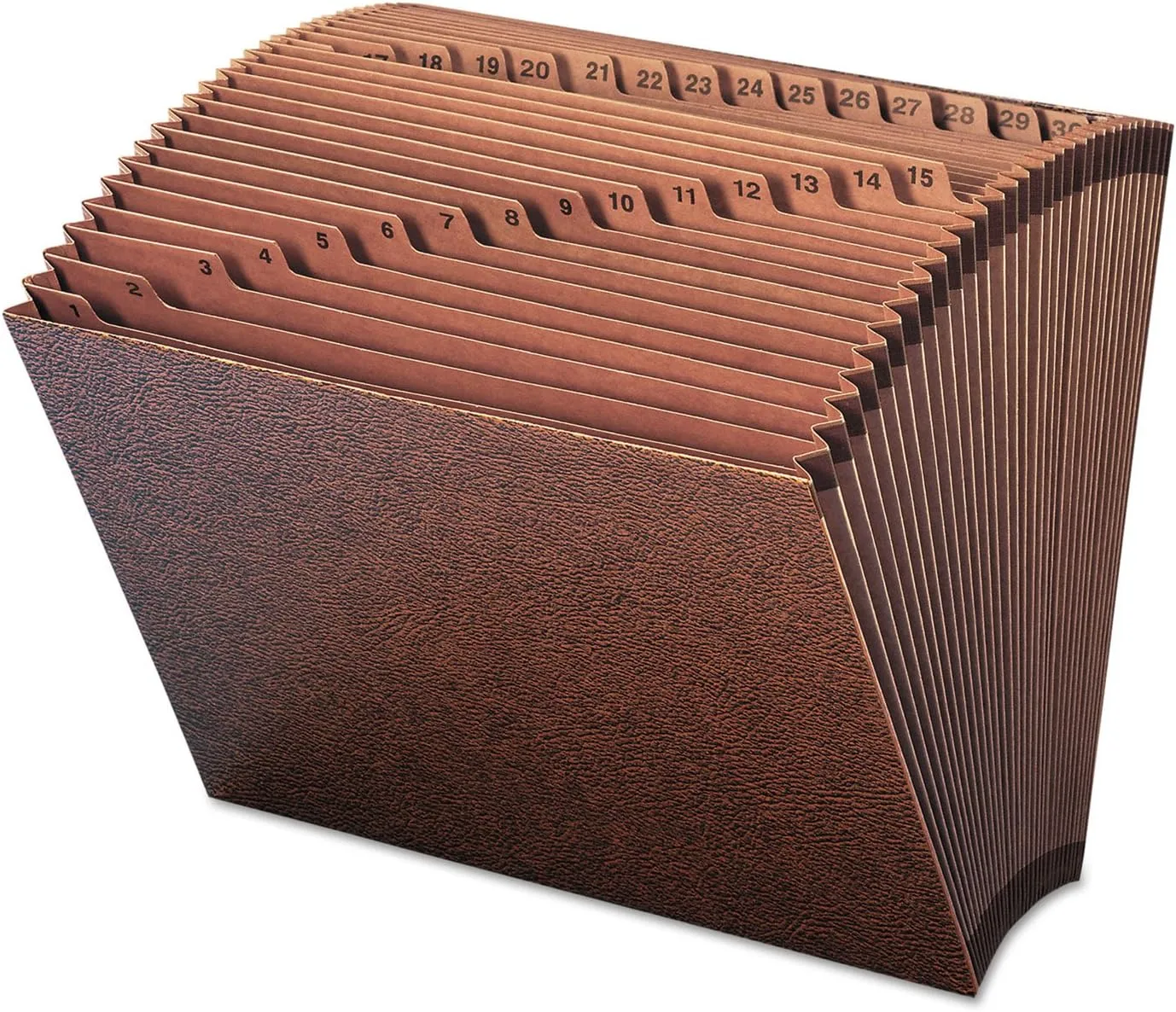 SMEAD TUFF Expanding File, Letter Size, Redrope