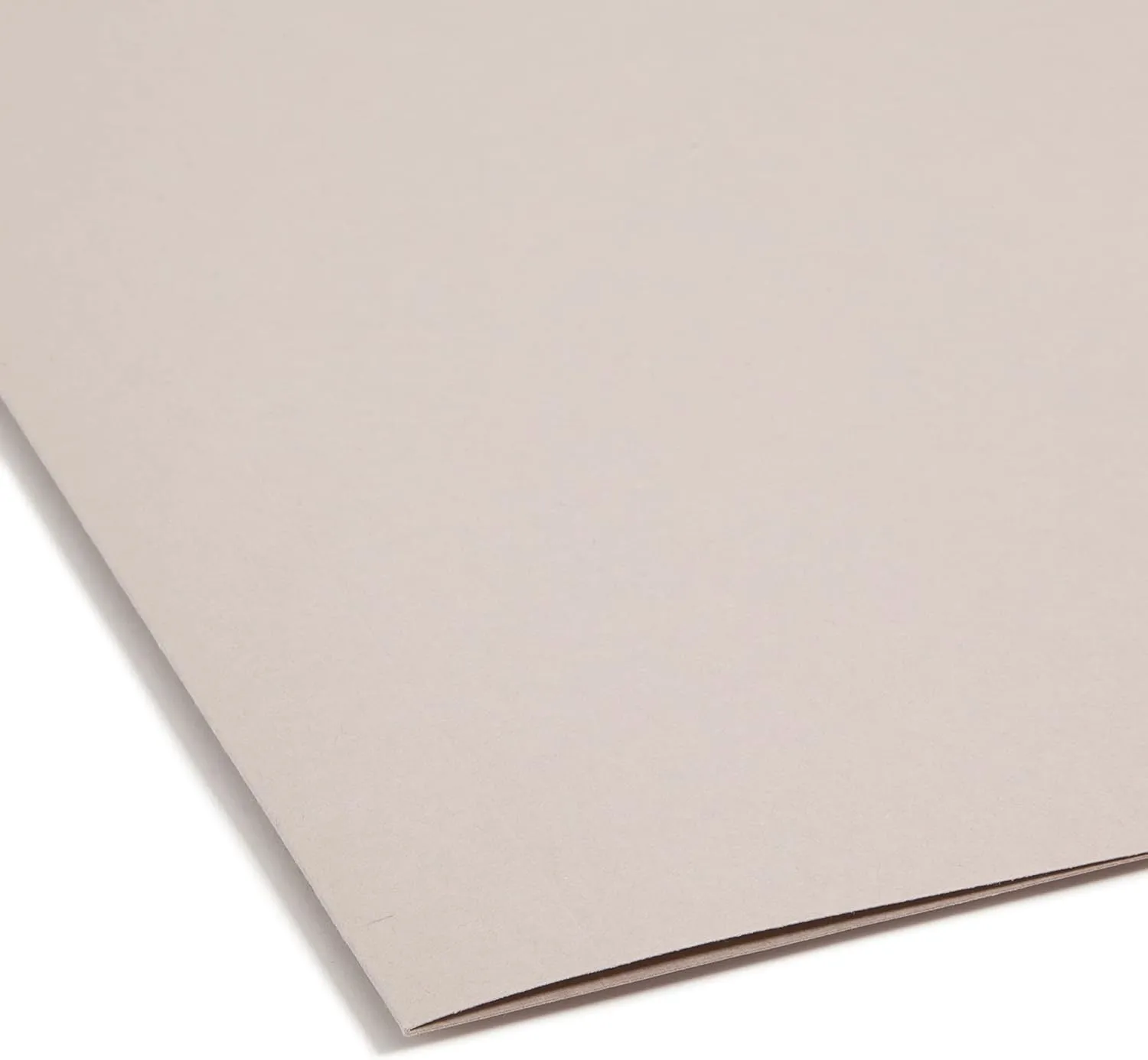 Smead TUFF Extra Capacity Box Bottom Hanging Folder, 2" Expansion, 1/3-Cut Easy Slide Tab, Letter Size, Steel Gray, 18/Box (64240)