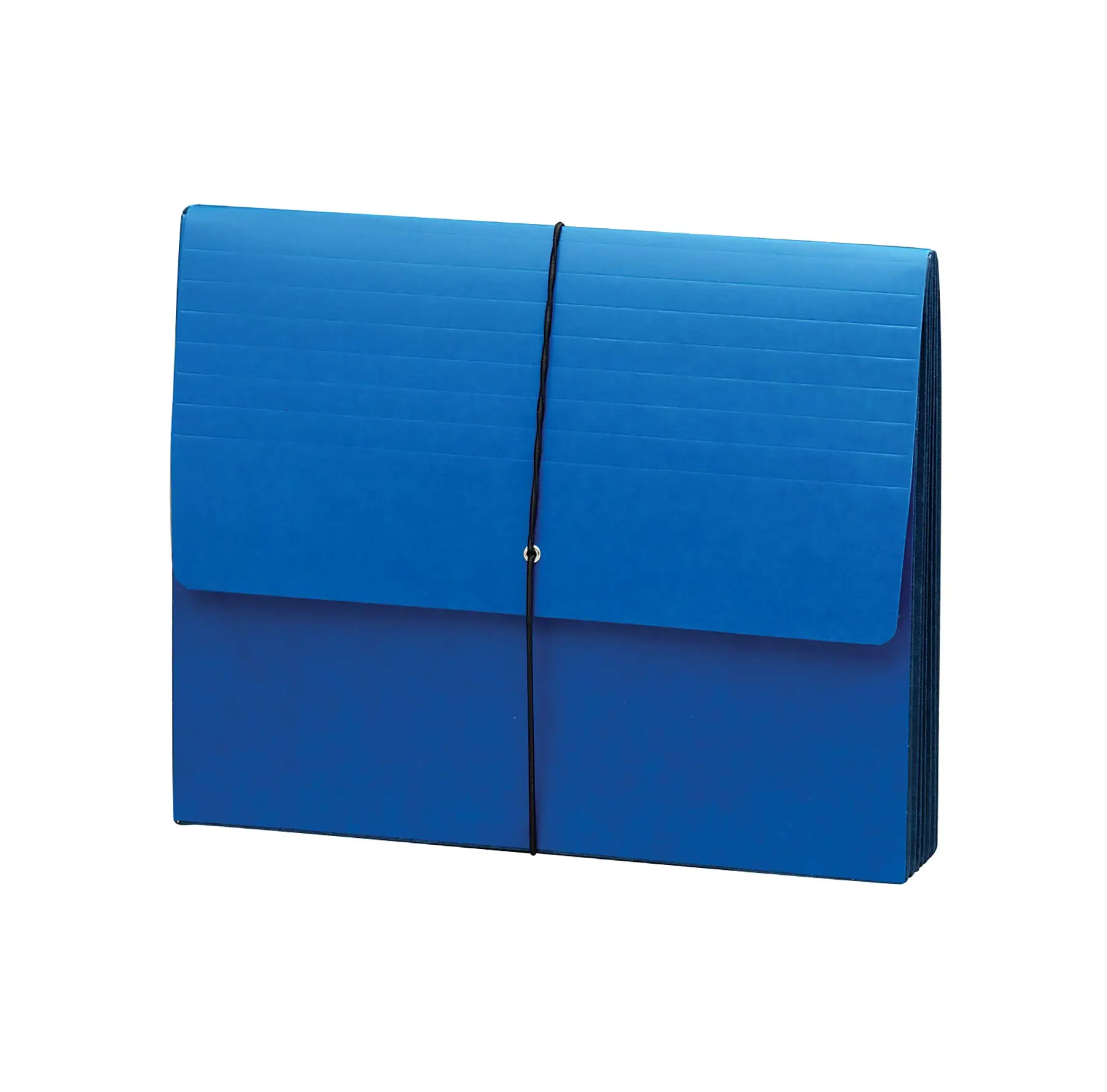 Smead Tyvek Extra-Wide Expanding Wallet, Letter Size, 5-1/4in Expansion, Navy Blue