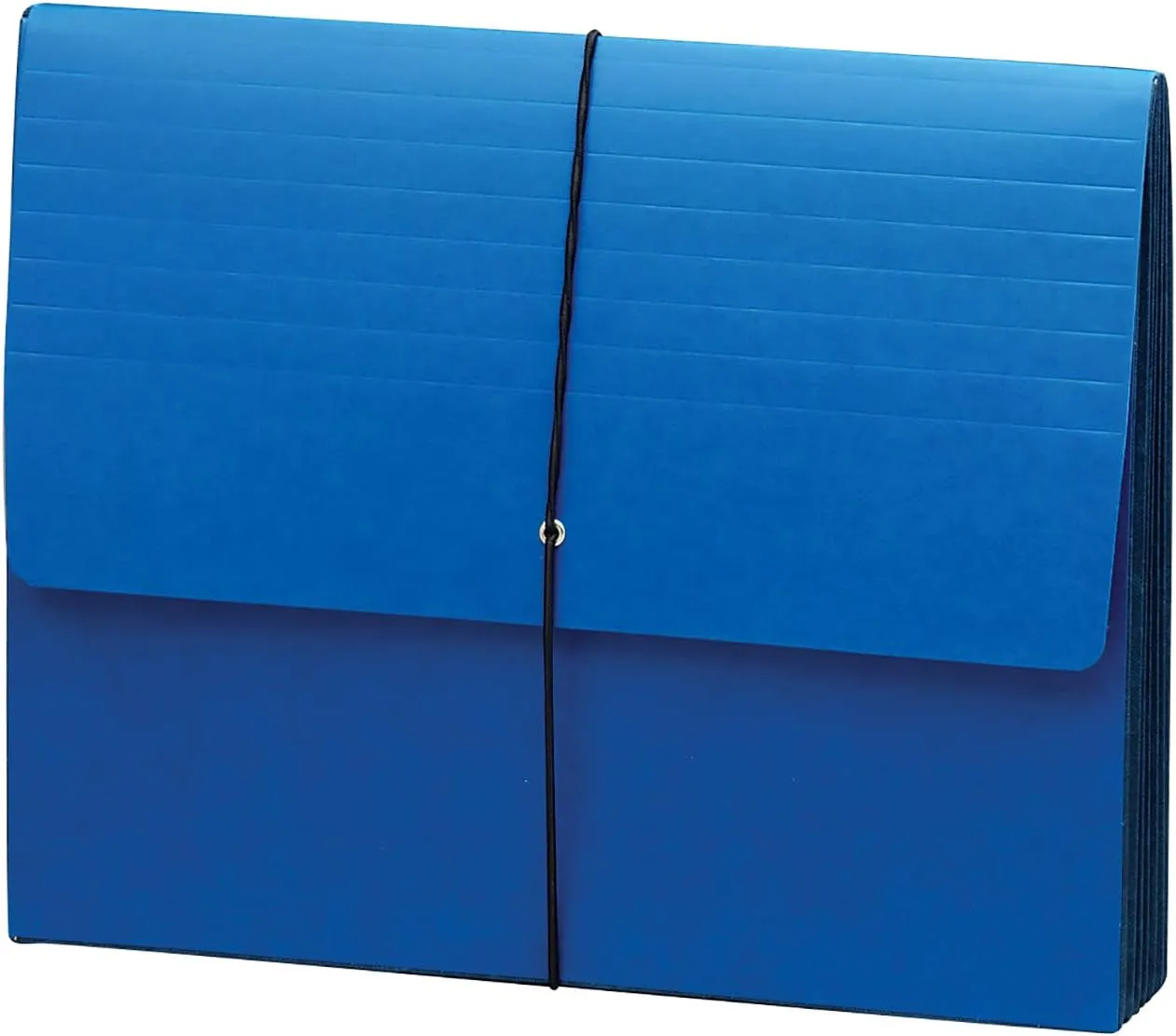 Smead Tyvek Extra-Wide Expanding Wallet, Letter Size, 5-1/4in Expansion, Navy Blue